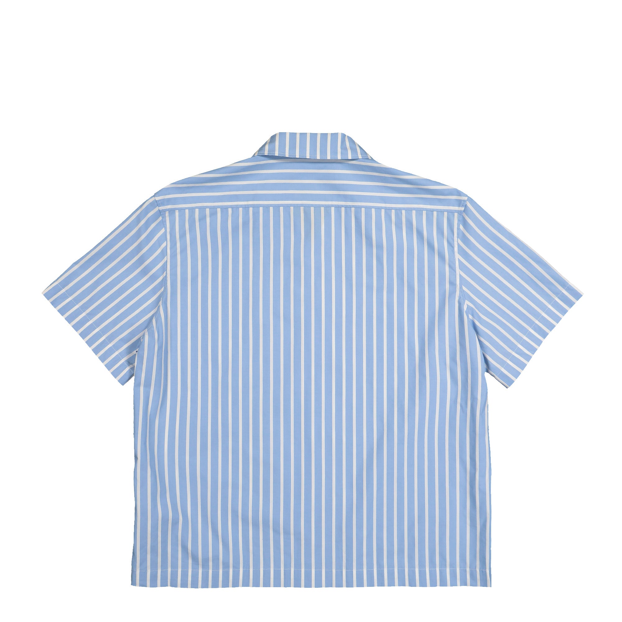Lacoste Striped Relaxed Fit Shirt Bleu-hbp / Blanc Shirts Material | Overkill
