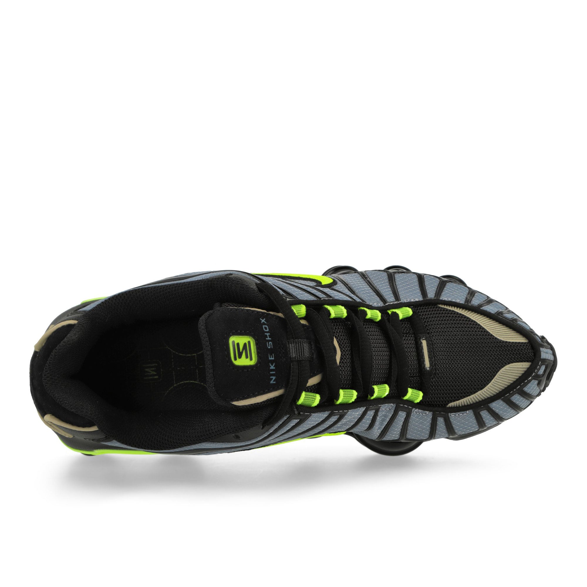 Nike Shox TL Thunderstorm / Volt - Black Low Top Sneakers Detailfoto | Overkill