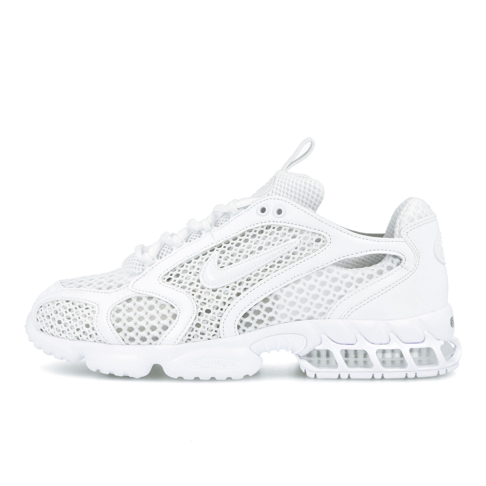 Nike Air Zoom Spiridon Cage 2 White / White - Black Low Top Sneakers CJ1288 100 | Overkill