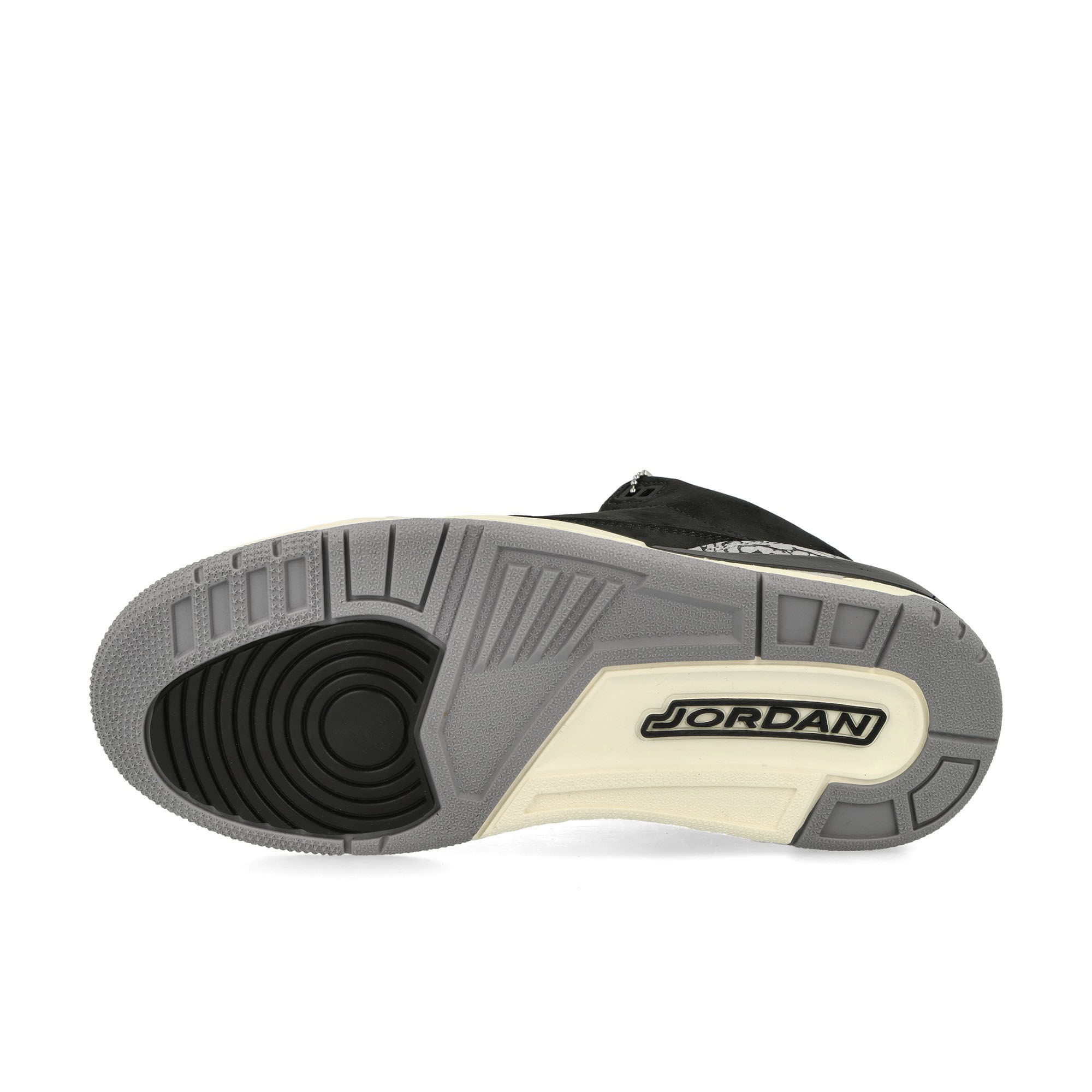 Jordan Wmns Air Jordan 3 Retro Off Noir-Black – Sail -Cement Grey Sneakers Detail View 1 | Overkill