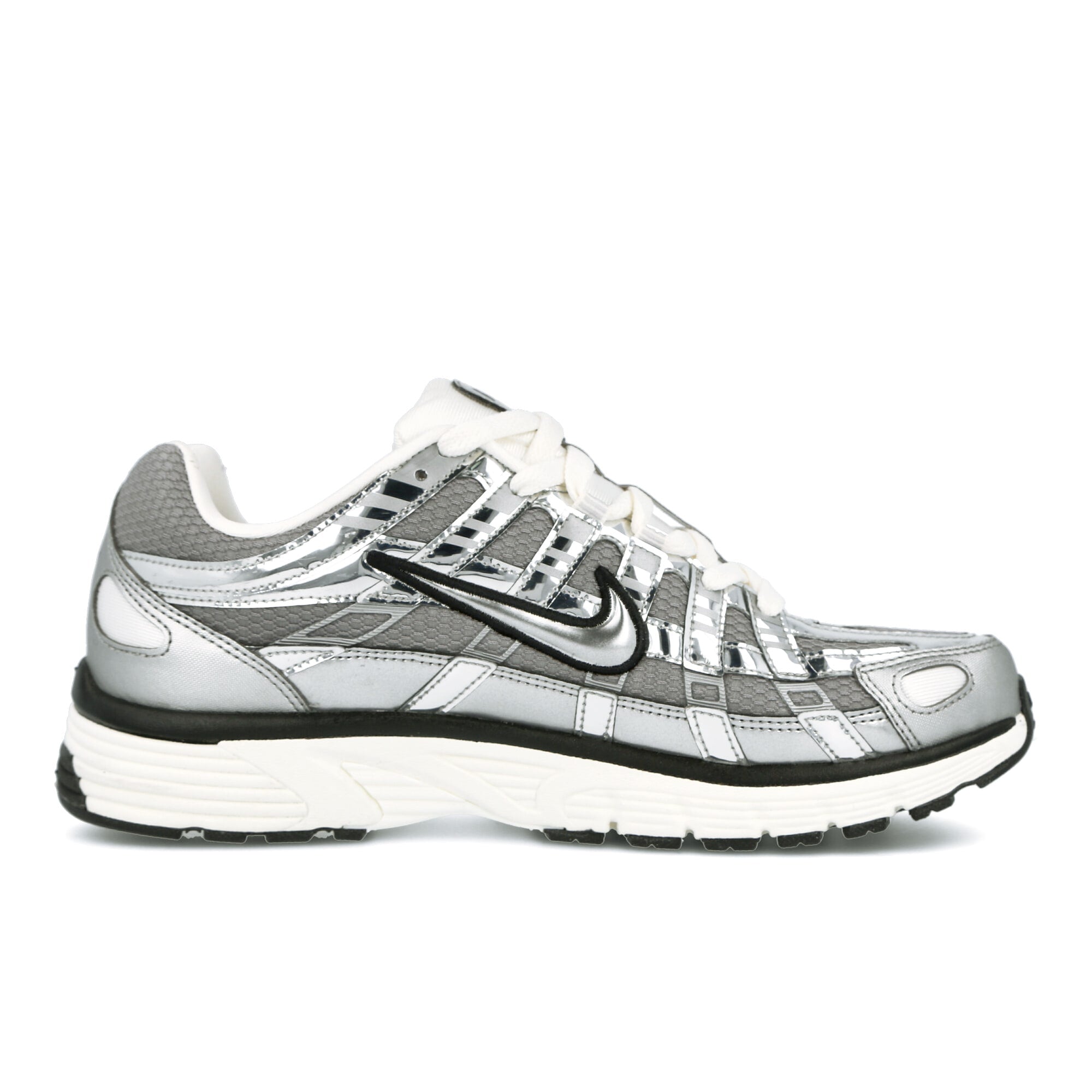 Nike P-6000 Metallic Silver / Metallic Silver - Sail Low Top Sneakers Silhouette | Overkill