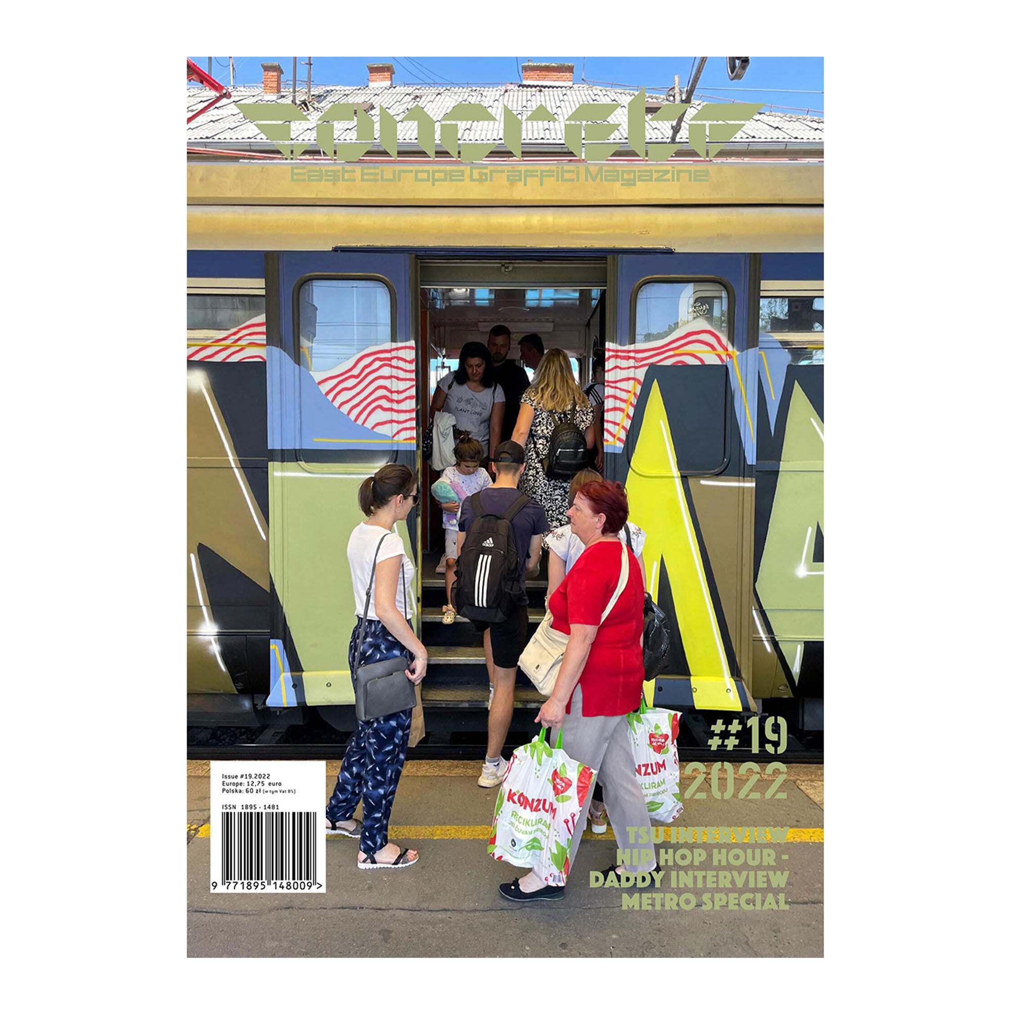 overkill_Test Concrete - East Europe Graffiti Magazine #19 Magazines CON.MA-19 | Overkill