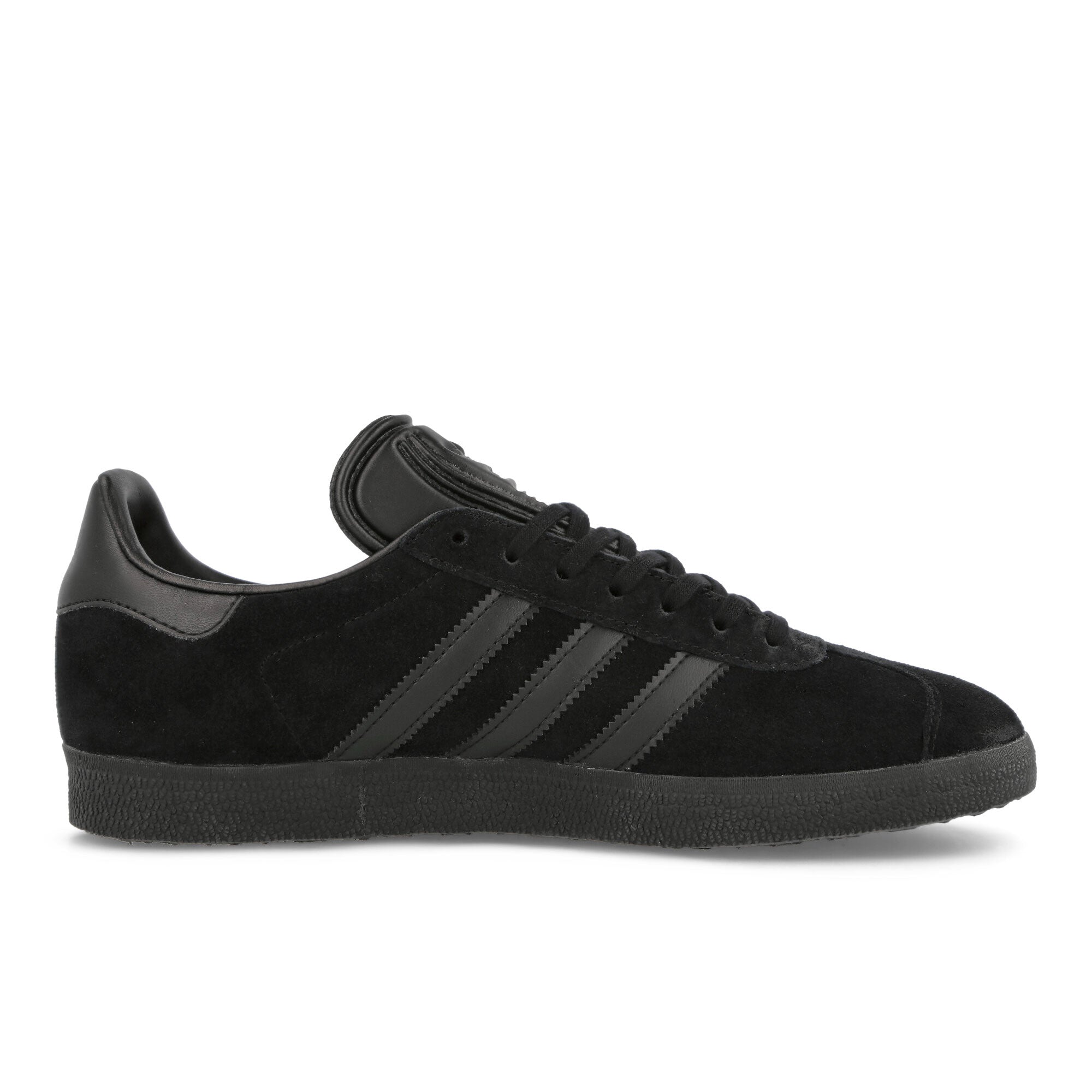 adidas Gazelle Core Black / Core Black / Core Black Low Top Sneakers Silhouette | Overkill