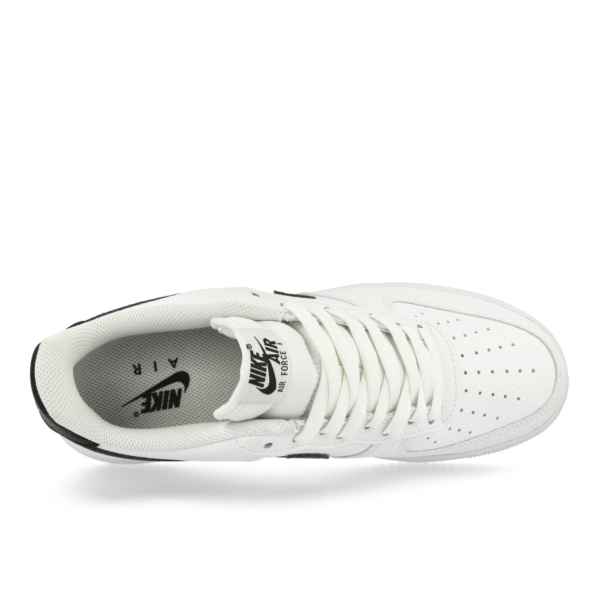 Nike Air Force 1 '07 White / Black Low Top Sneakers Detailfoto | Overkill