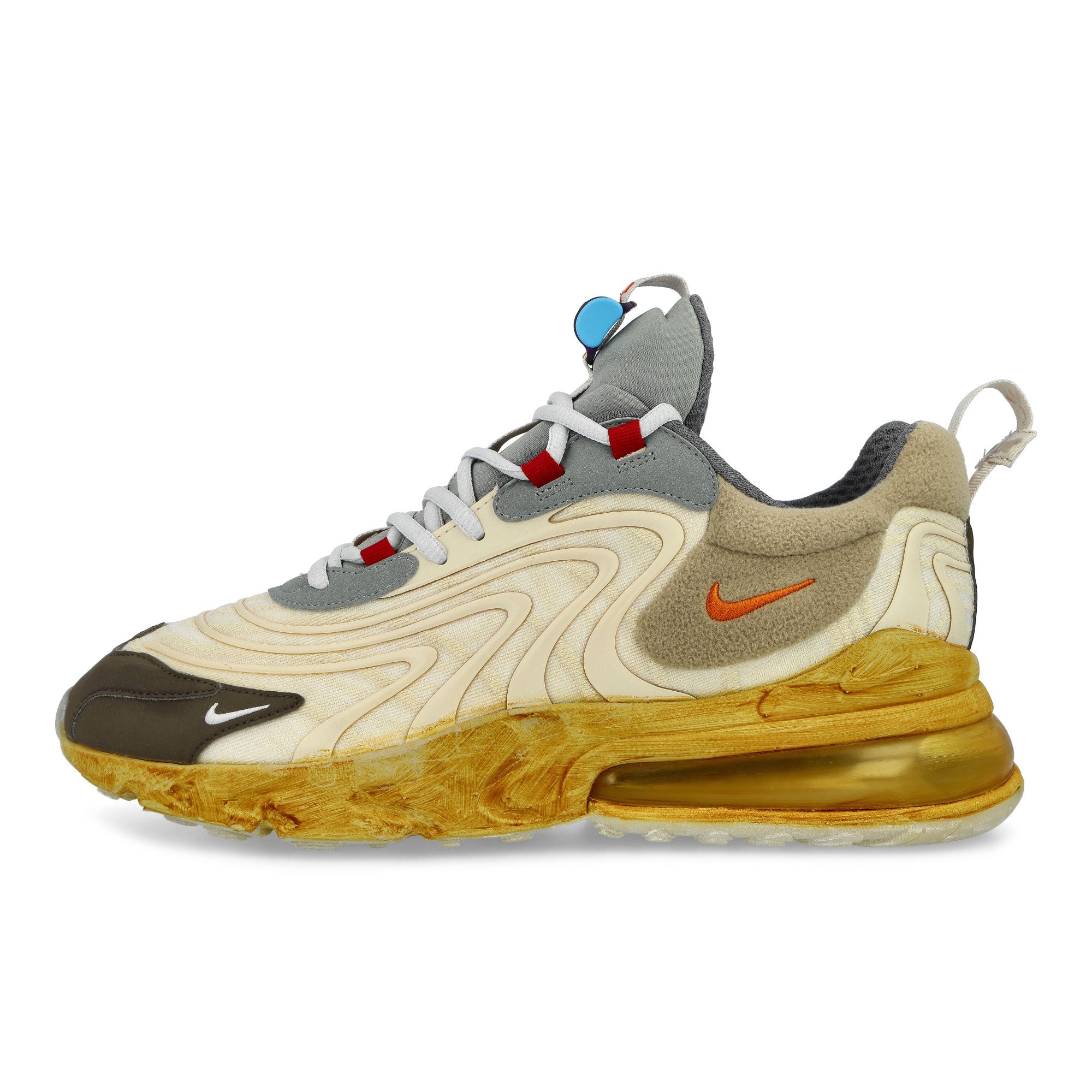 Travis Scott x Nike Air Max 270 Cactus Trails Light Cream / Starfish - Dark Hazel Low Top Sneakers CT2864 200 | Overkill