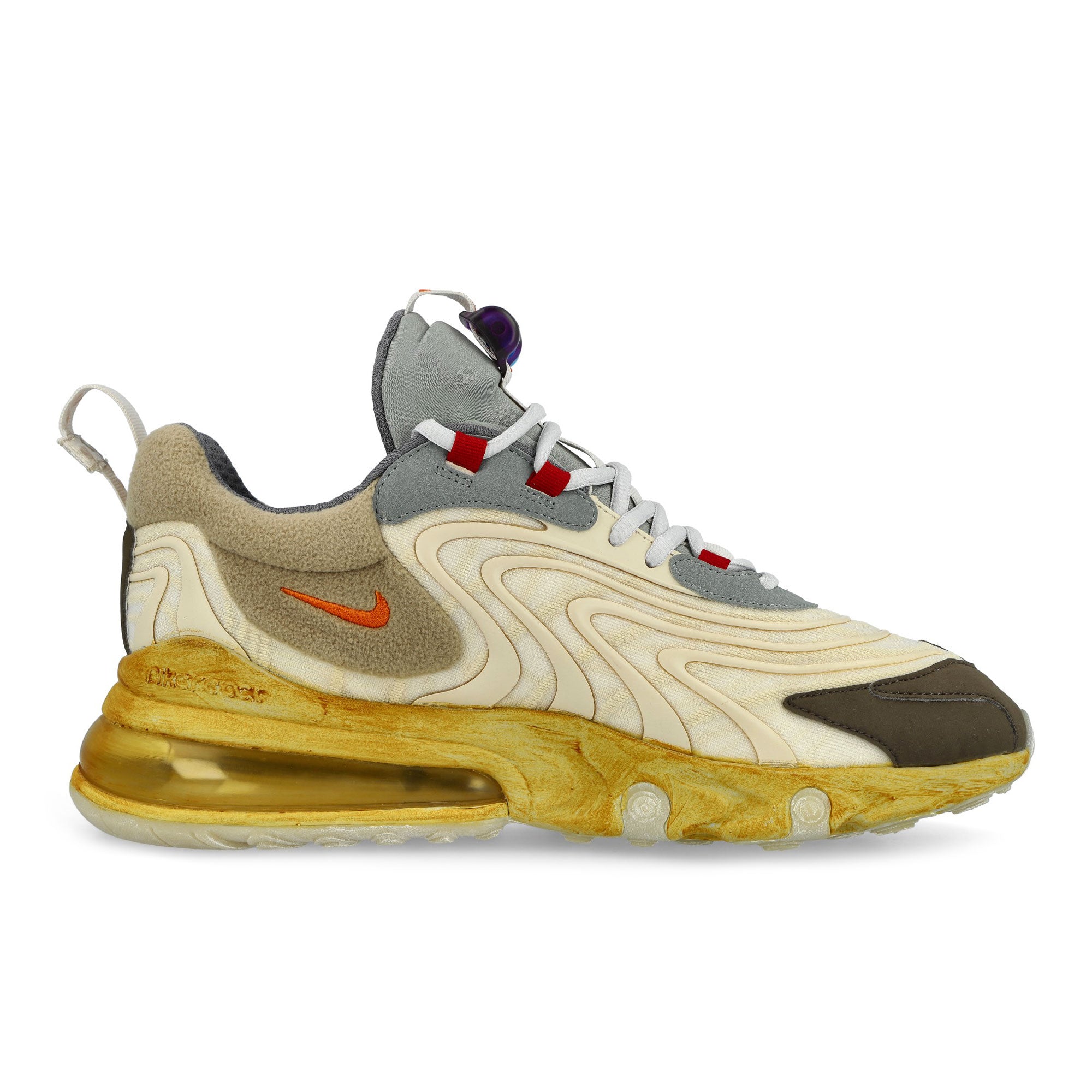 Travis Scott x Nike Air Max 270 Cactus Trails Light Cream / Starfish - Dark Hazel Low Top Sneakers CT2864 200 Silhouette | Overkill