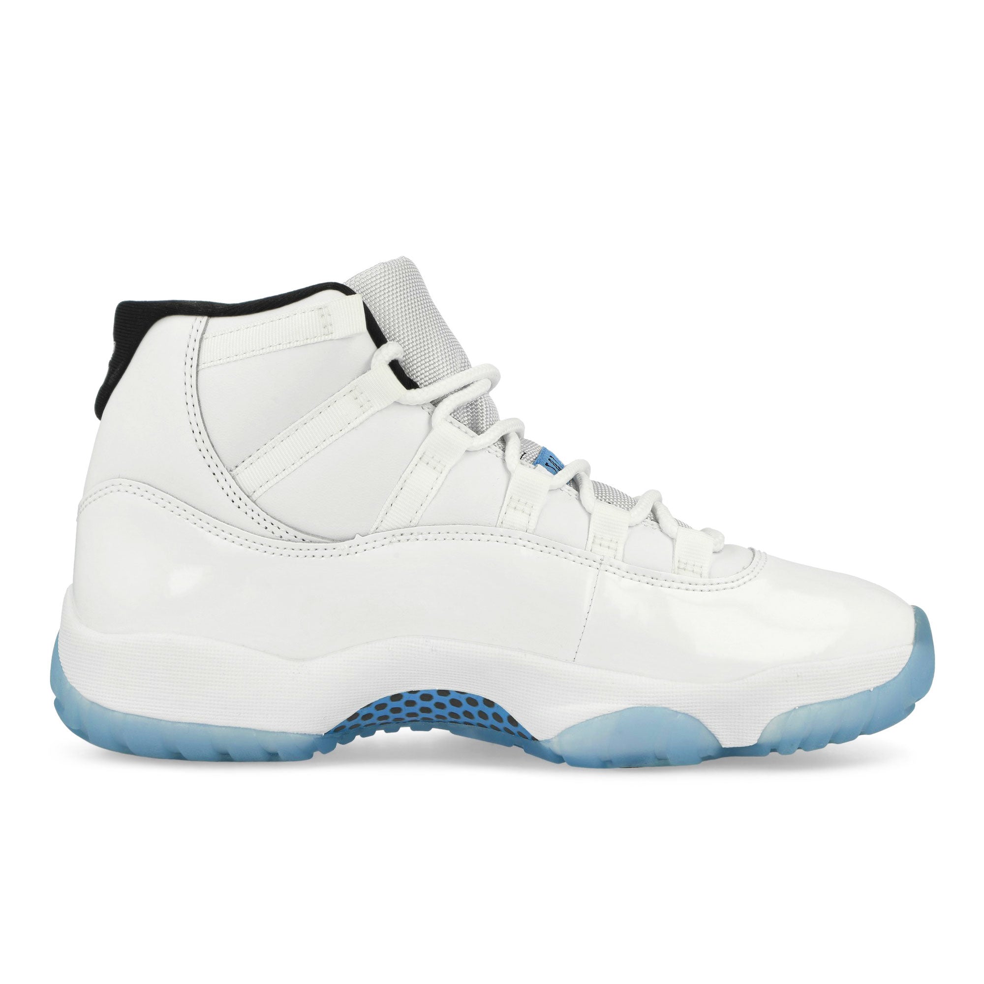 Jordan Air Jordan 11 Retro White / Legend Blue - Black High Top Sneakers Silhouette | Overkill