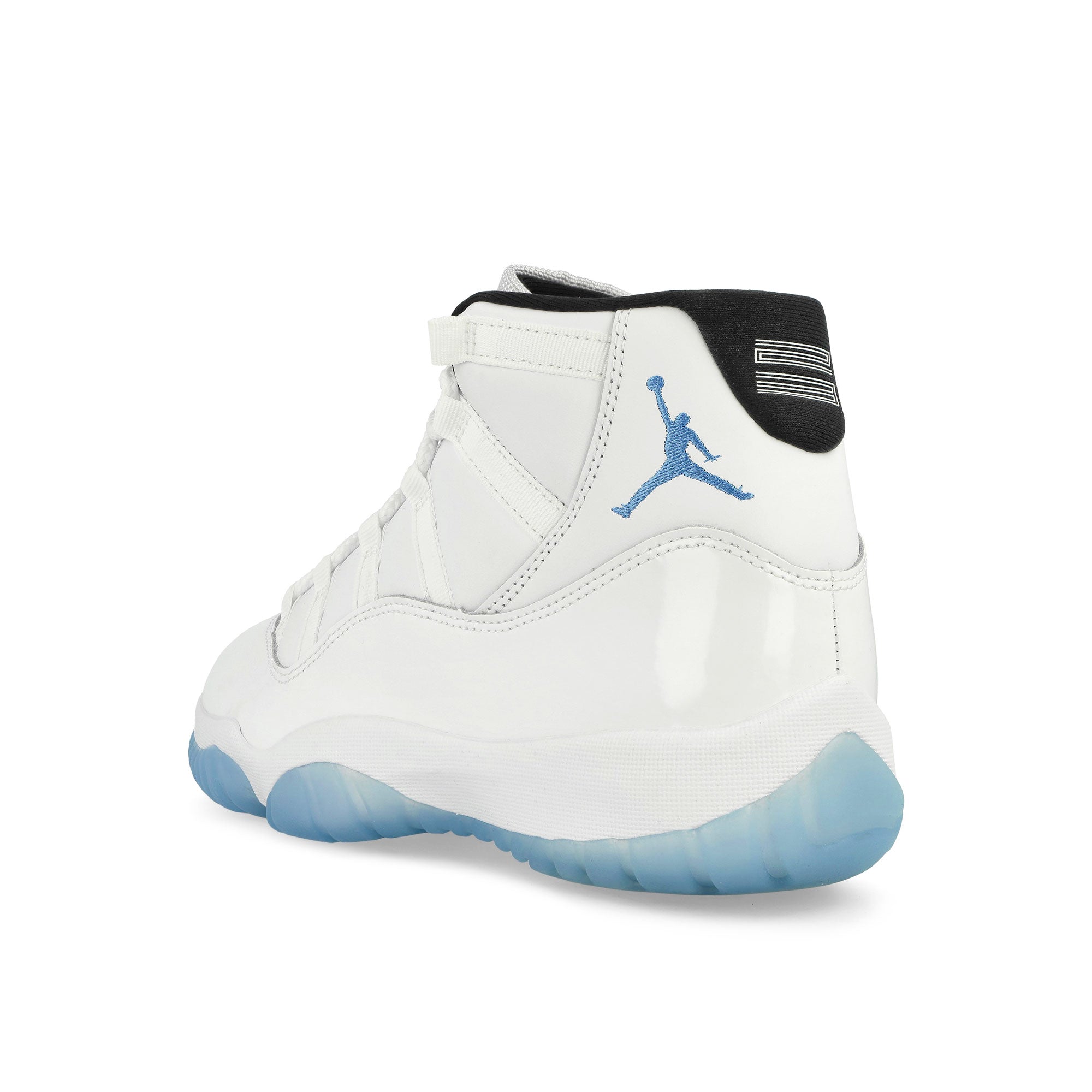 Jordan Air Jordan 11 Retro White / Legend Blue - Black High Top Sneakers Material | Overkill