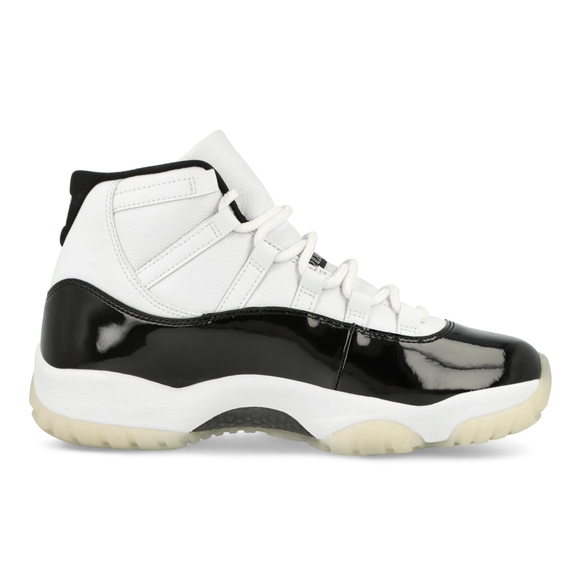 Jordan Air Jordan 11 Retro White / Metallic Gold - Black Mid Top Sneakers Silhouette | Overkill
