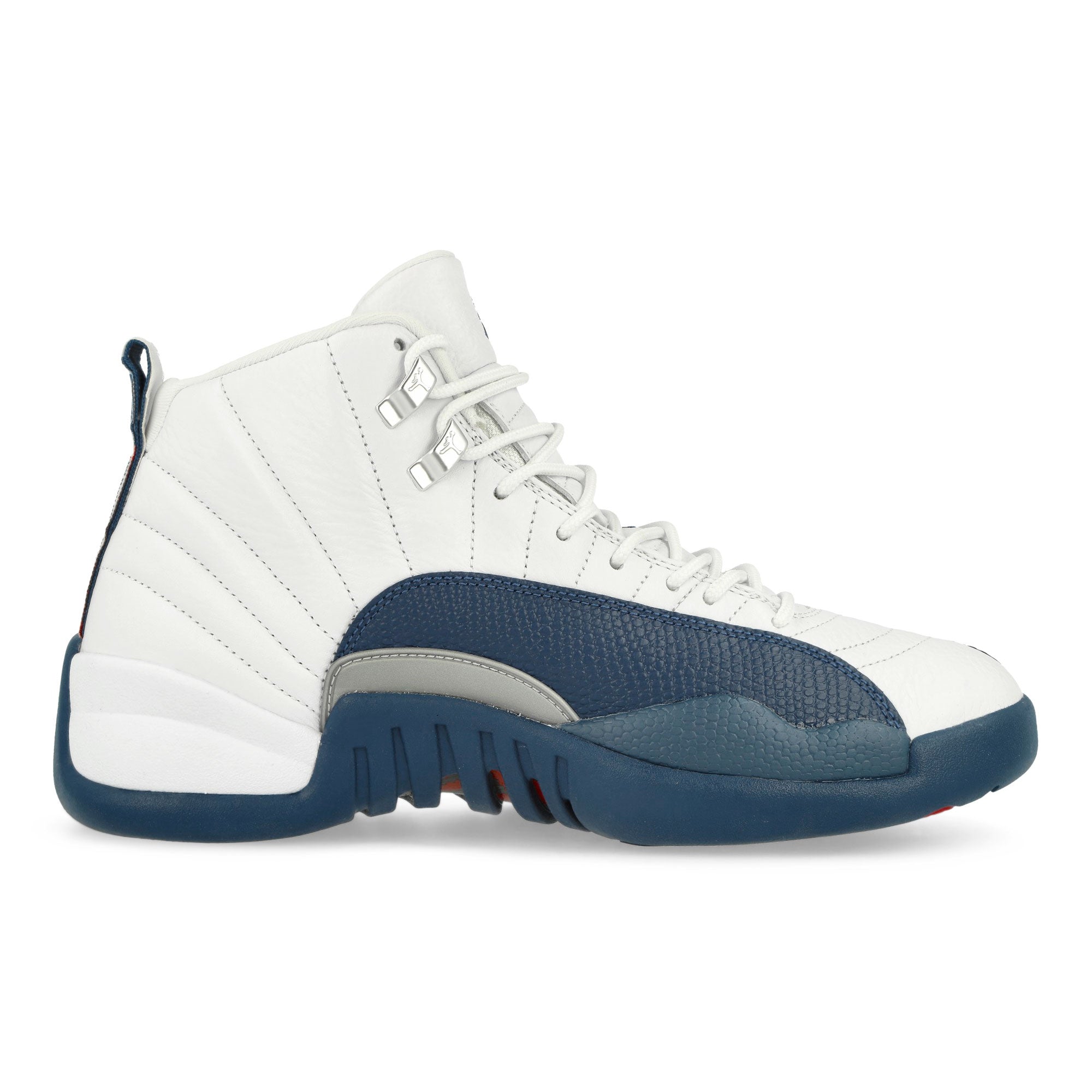 Jordan Air Jordan 12 Retro French Blue White / French Blue - Metallic Silver High Top Sneaker CT8013 114 Silhouette | Overkill
