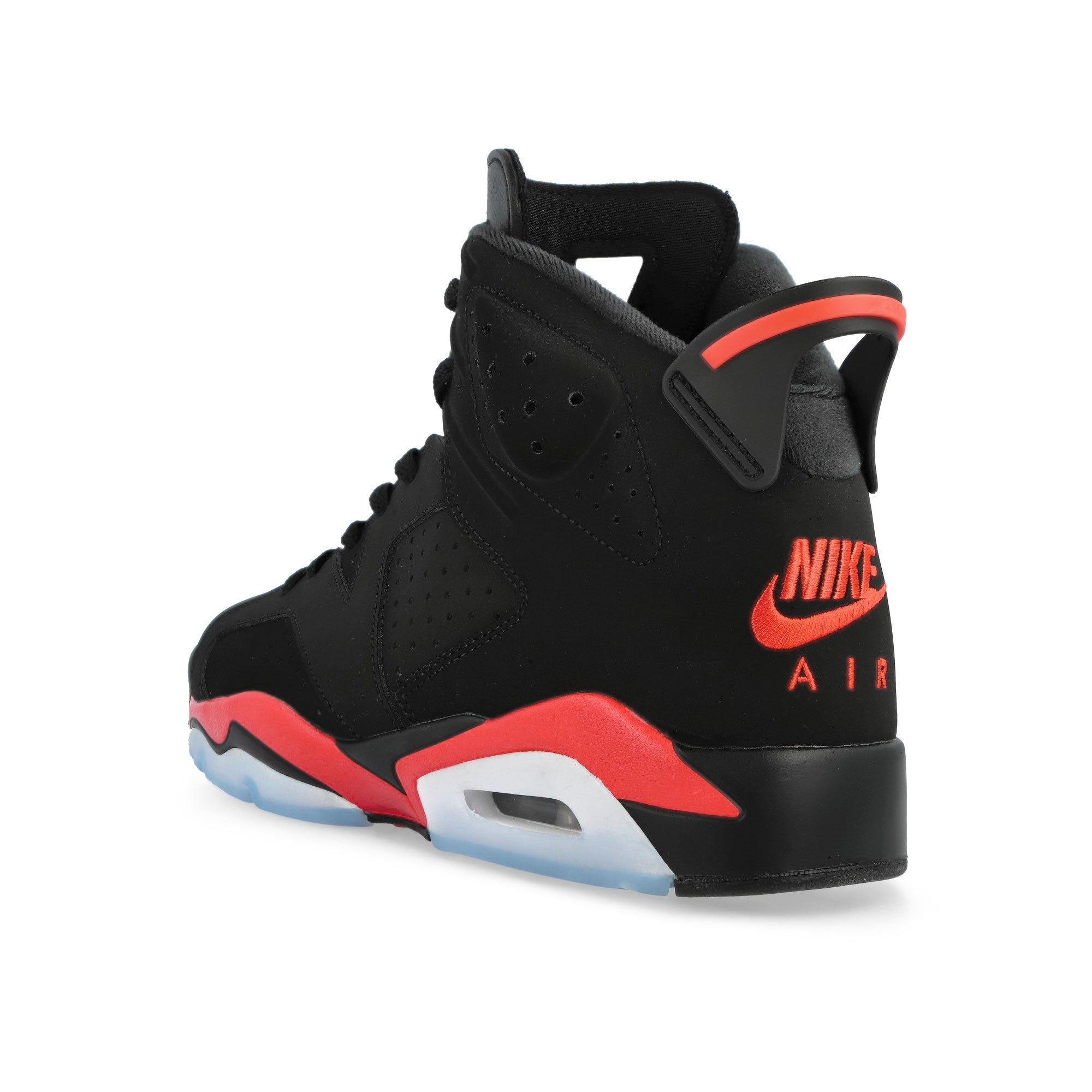 Air Jordan 6 Retro Black / Light Crimson High Top Sneakers CT8529 001 Material | Overkill
