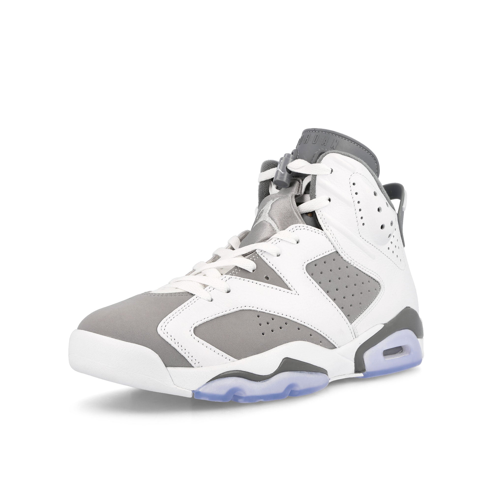 Jordan Air Jordan 6 Retro White-Medium Grey - Coll Grey Sneakers Close Up | Overkill