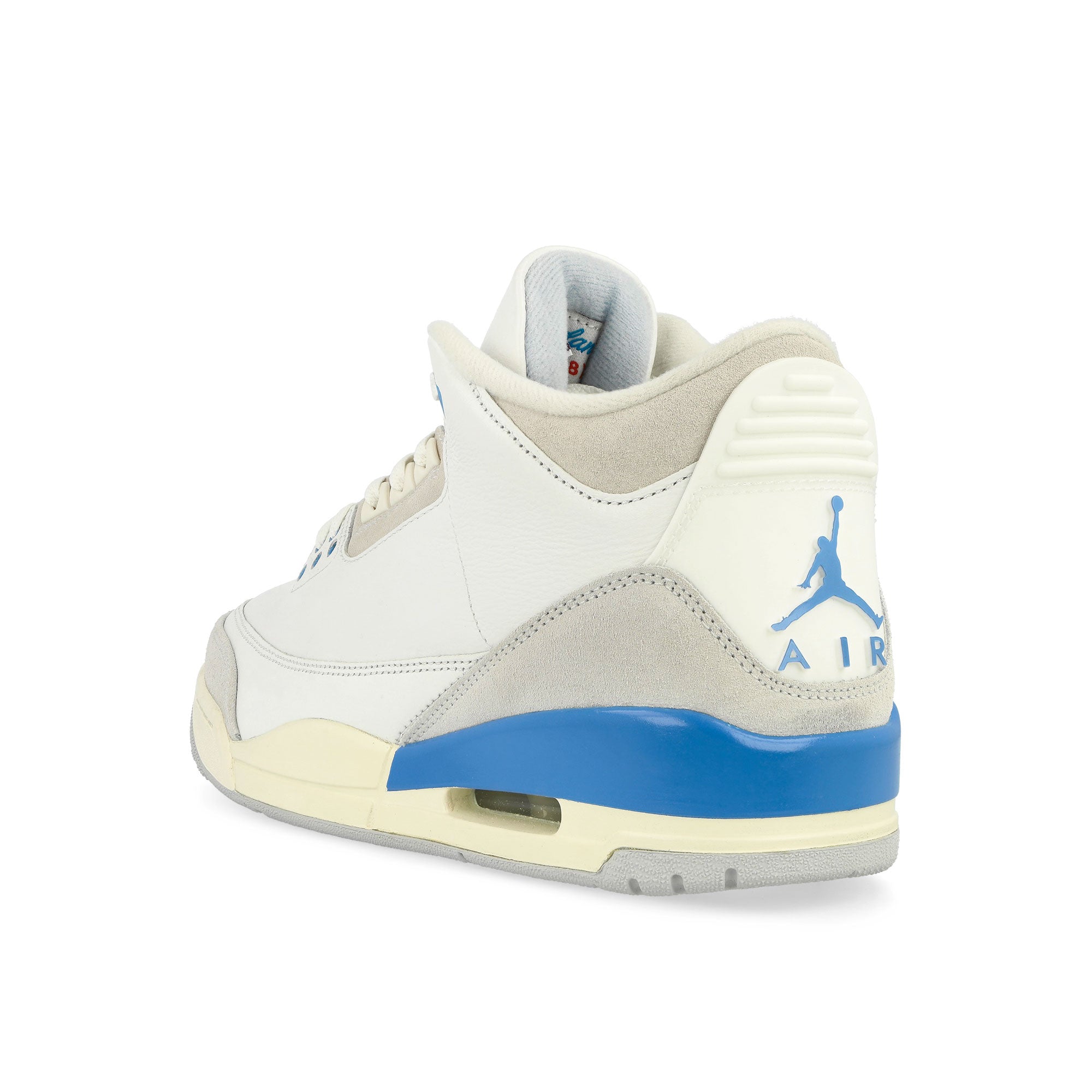 Jordan Air Jordan 3 Retro Summit White / Hydrogen Blue - Legend Blue Mid Top Sneakers Material | Overkill