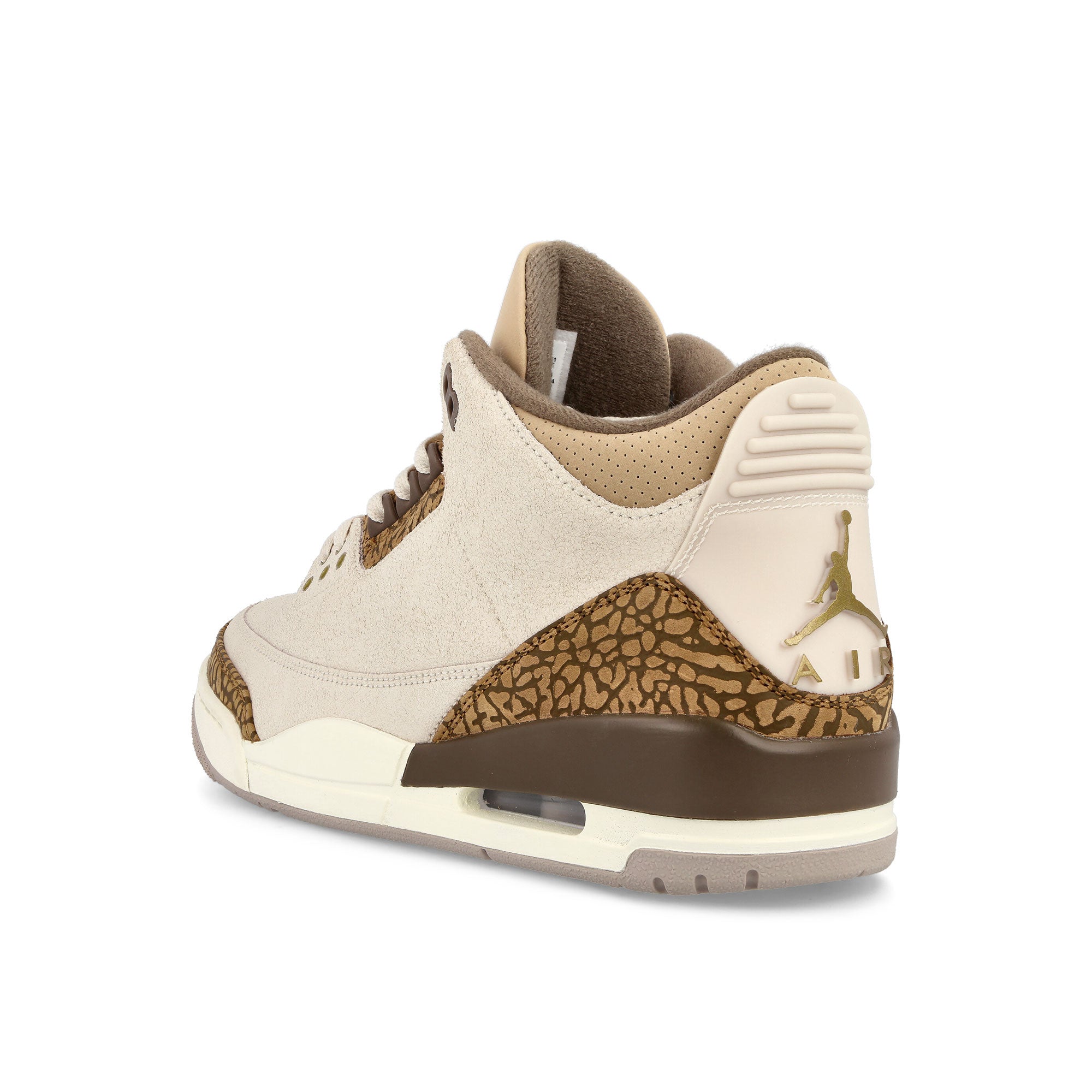 Jordan Air Jordan 3 Retro Light Orewood Brown / Metallic Gold Mid Top Sneakers Material | Overkill
