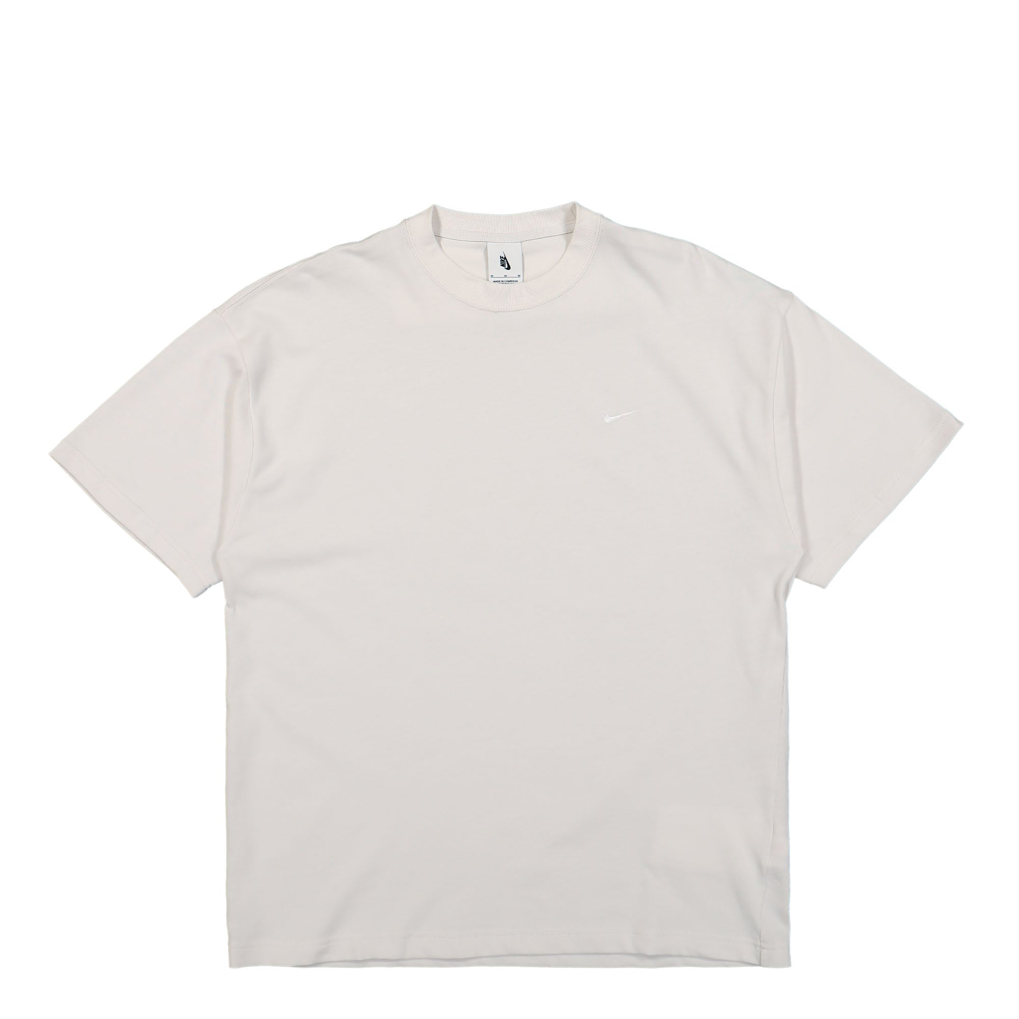 Nike Solo Swoosh SS Knit Tee Phantom / White T-Shirts CV0559 030 | Overkill