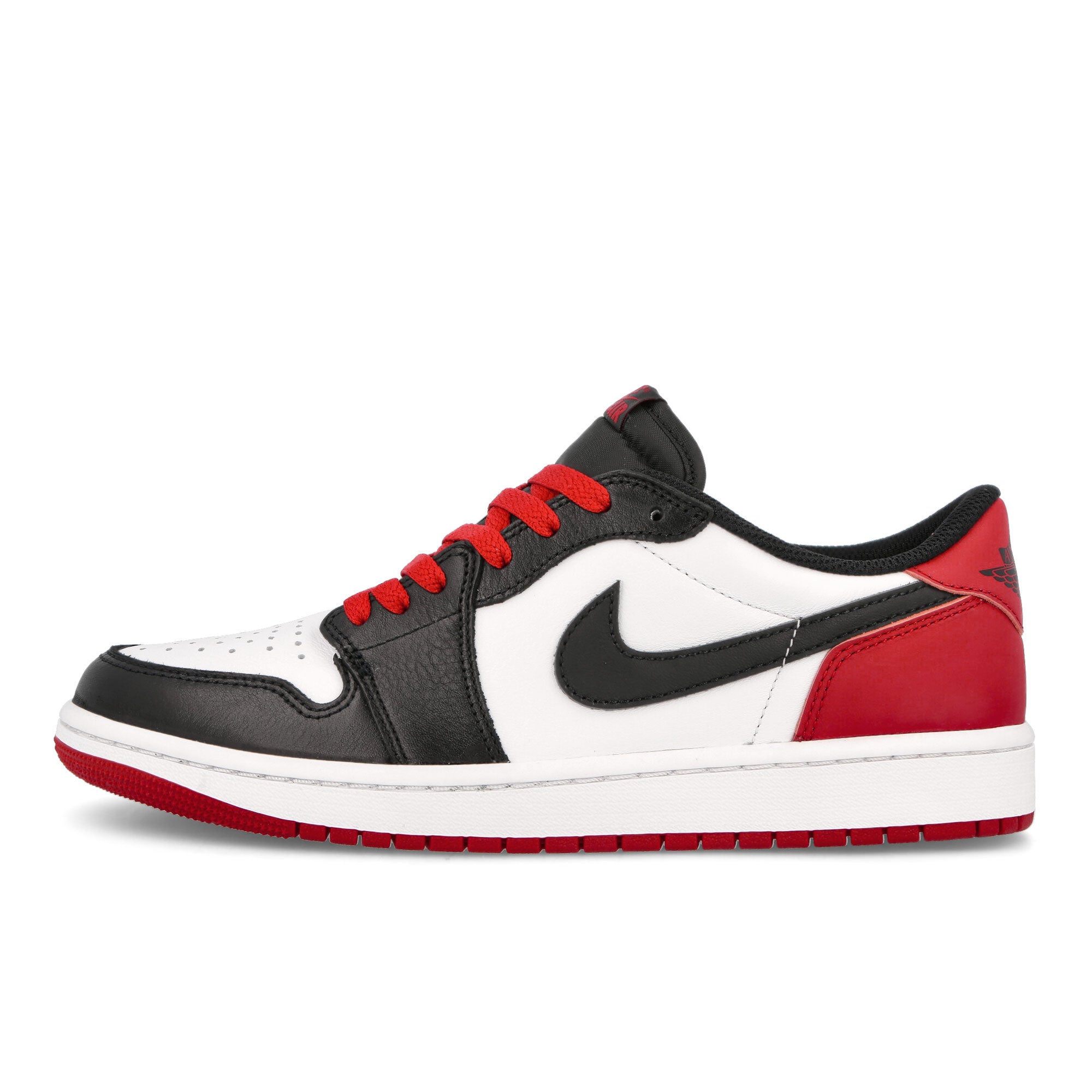 Jordan Air Jordan 1 Retro Low OG White / Black - Varsity Red Low Top Sneakers CZ0790 106 | Overkill