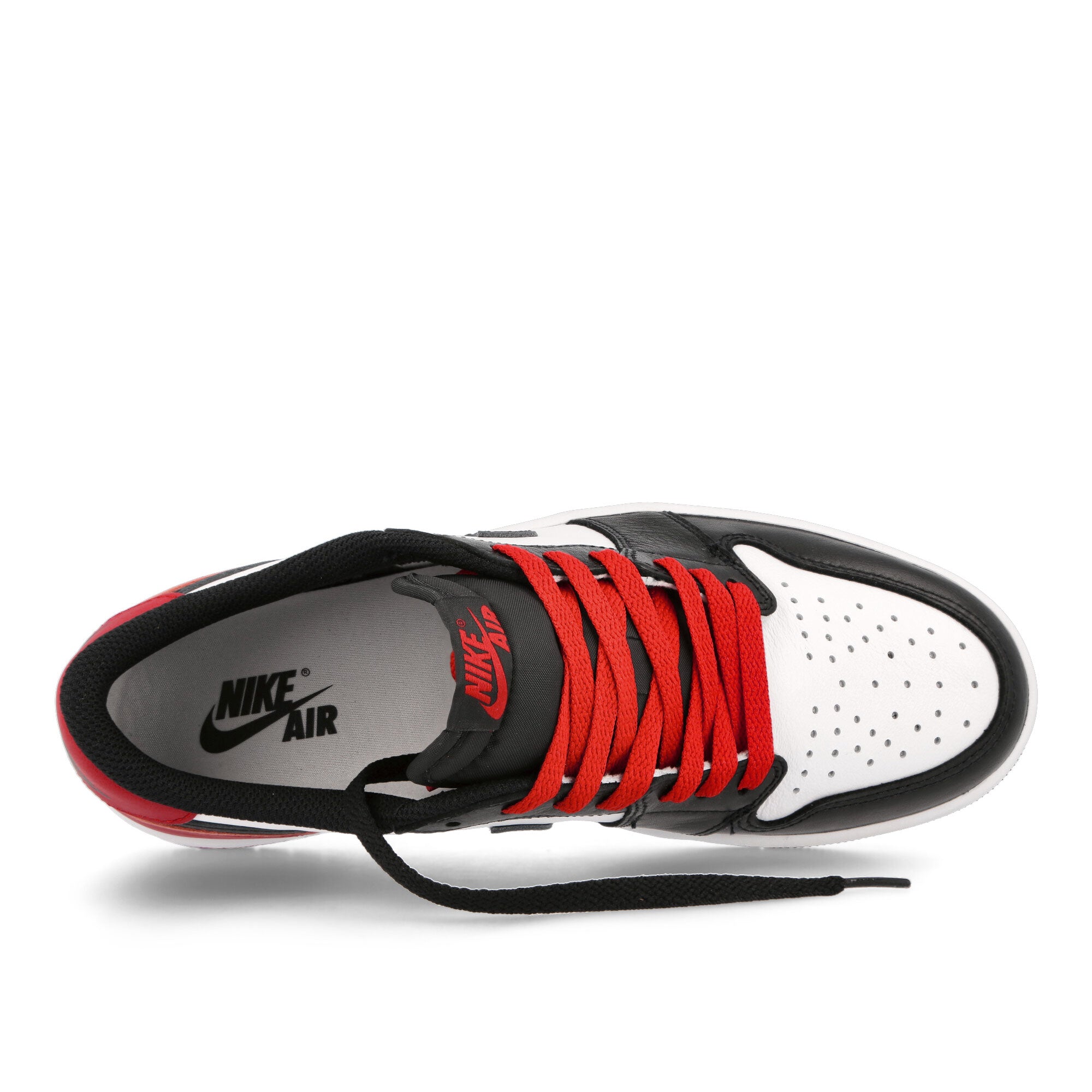 Jordan Air Jordan 1 Retro Low OG White / Black - Varsity Red Low Top Sneakers Detailfoto | Overkill