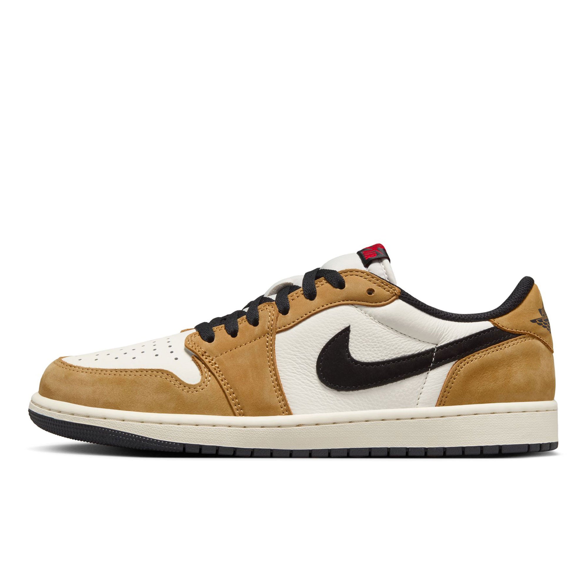 Jordan Air Jordan 1 Low OG Sail / Black - Golden Harvest - Gym Red Low Top Sneakers CZ0790 107 | Overkill