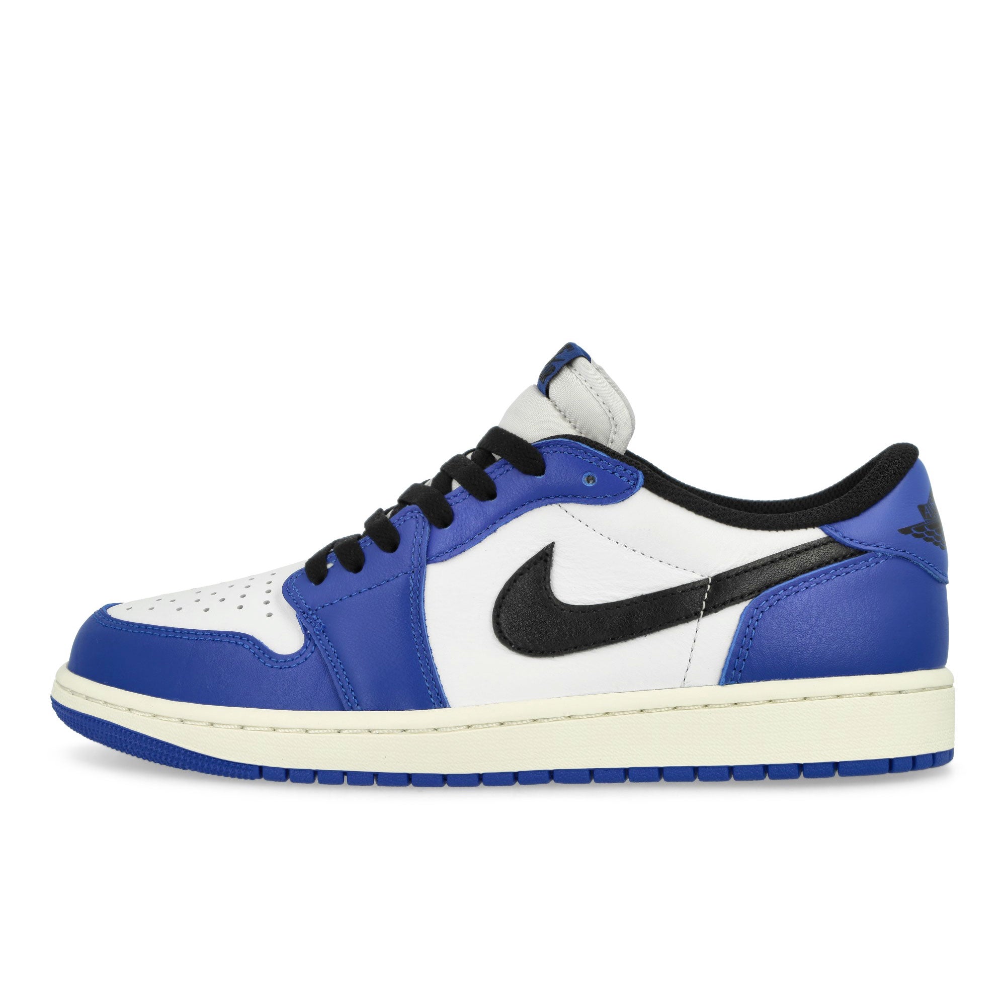Jordan Air Jordan 1 Low White / Black - Game Royal - Sail Low Top Sneakers CZ0790 140 | Overkill