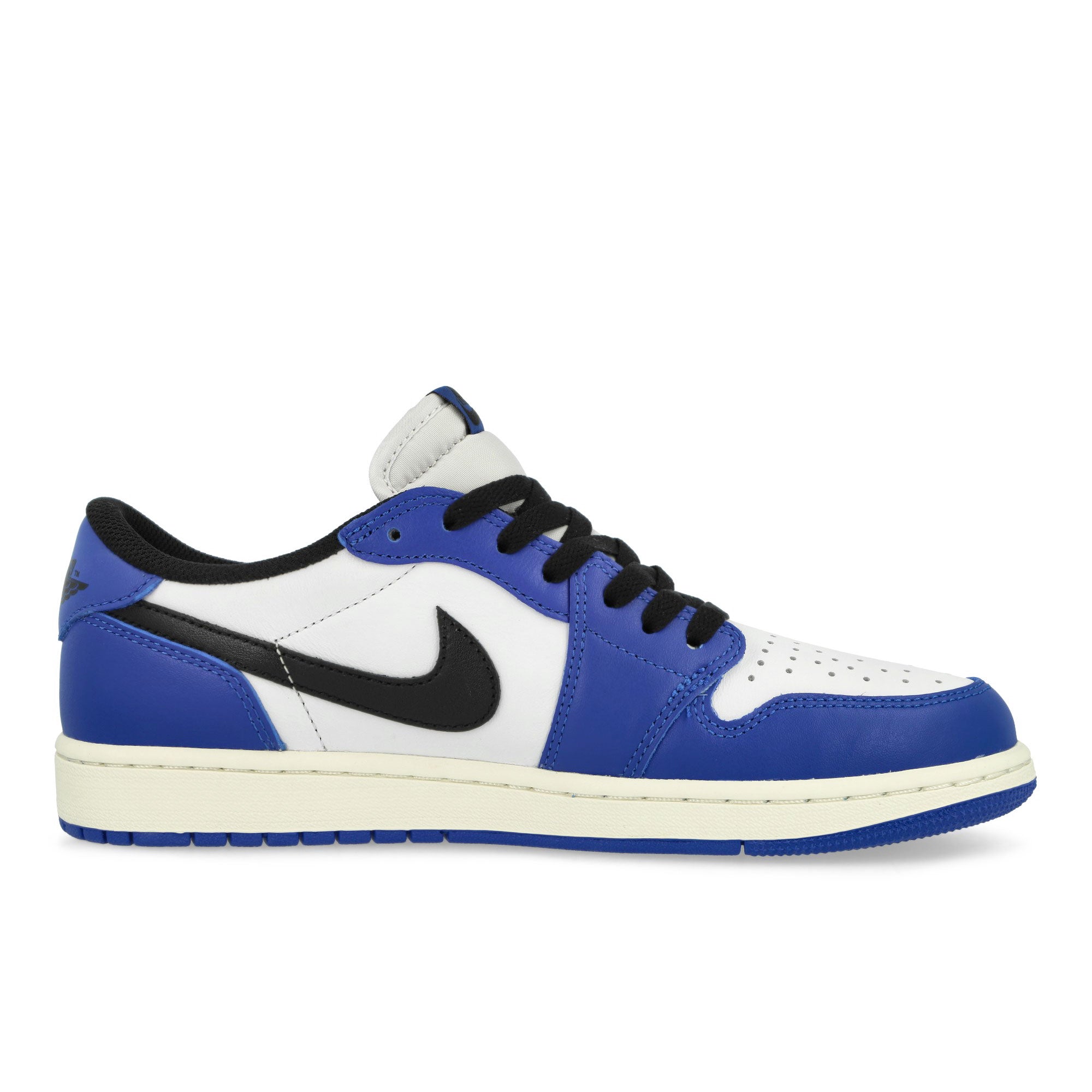Jordan Air Jordan 1 Low White / Black - Game Royal - Sail Low Top Sneakers Silhouette | Overkill