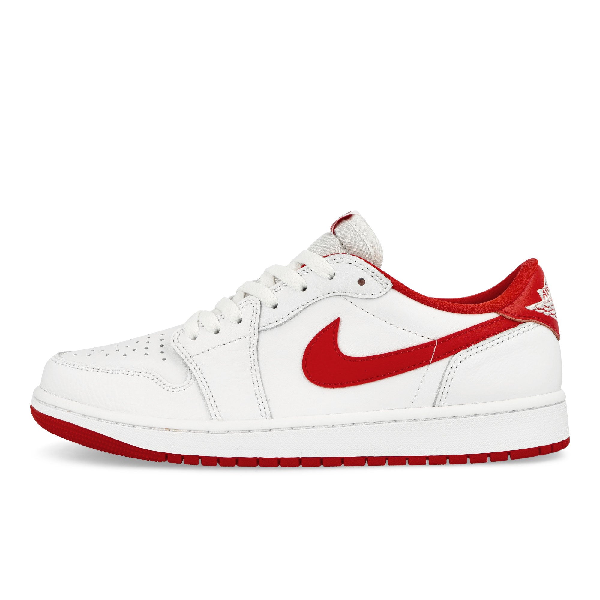 Jordan Air Jordan 1 Retro Low OG White-University Red - White Low Top Sneakers CZ0790 161 | Overkill