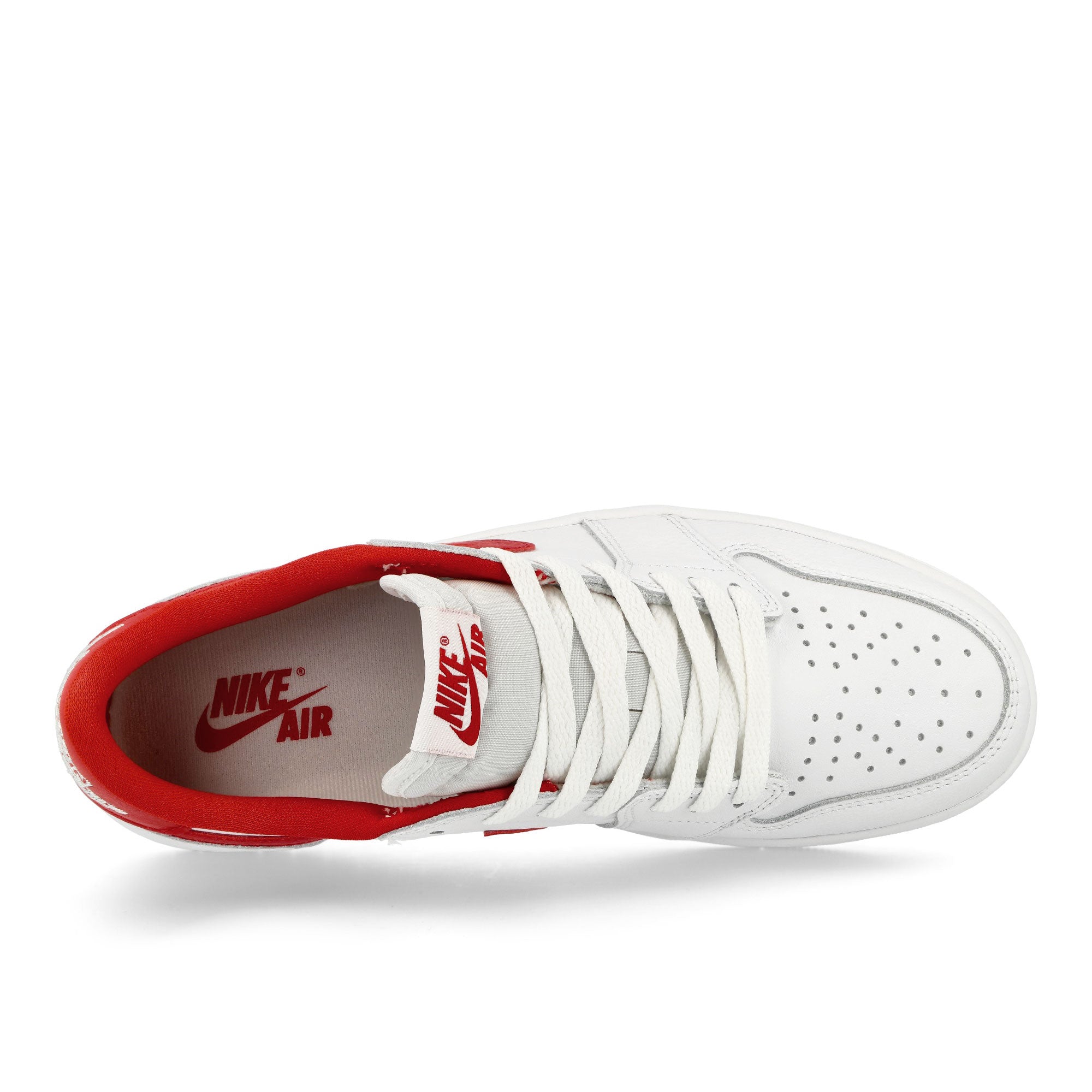 Jordan Air Jordan 1 Retro Low OG White-University Red - White Low Top Sneakers Detailfoto | Overkill