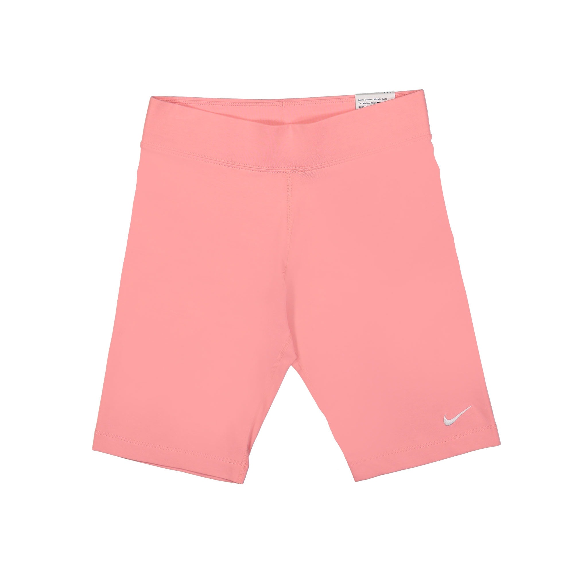Nike W Mid-Rise Biker Shorts Coral Chalk / White Shorts CZ8526 611 | Overkill