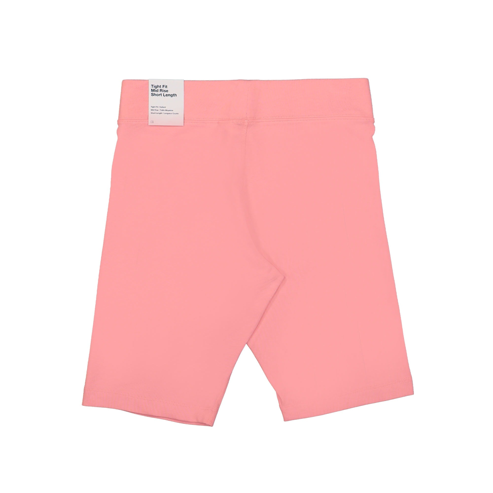 Nike W Mid-Rise Biker Shorts Coral Chalk / White Shorts Material | Overkill