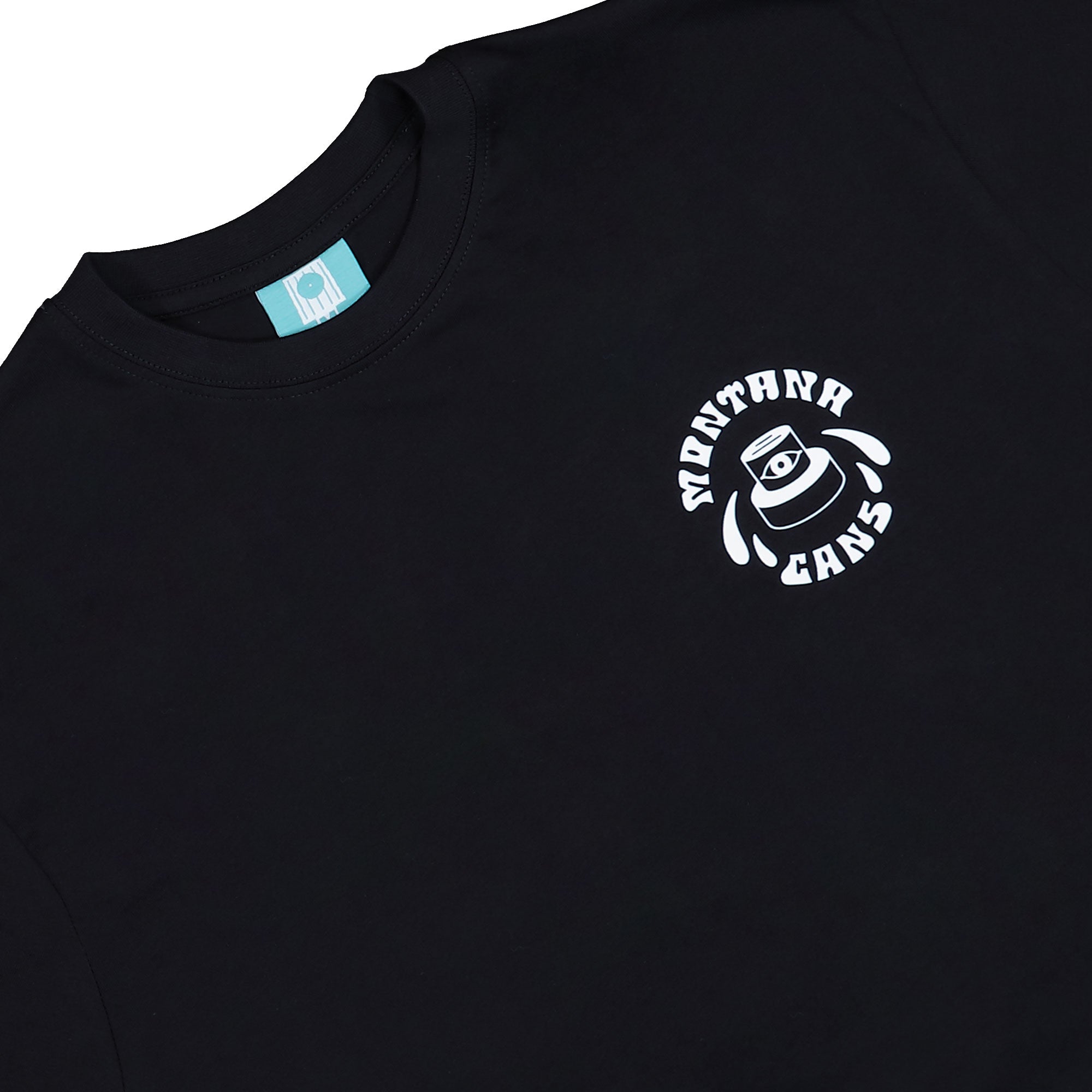 Montana Cap By Visio Bob T-Shirt Black T-Shirts 10474X-BLK Close-up | Overkill