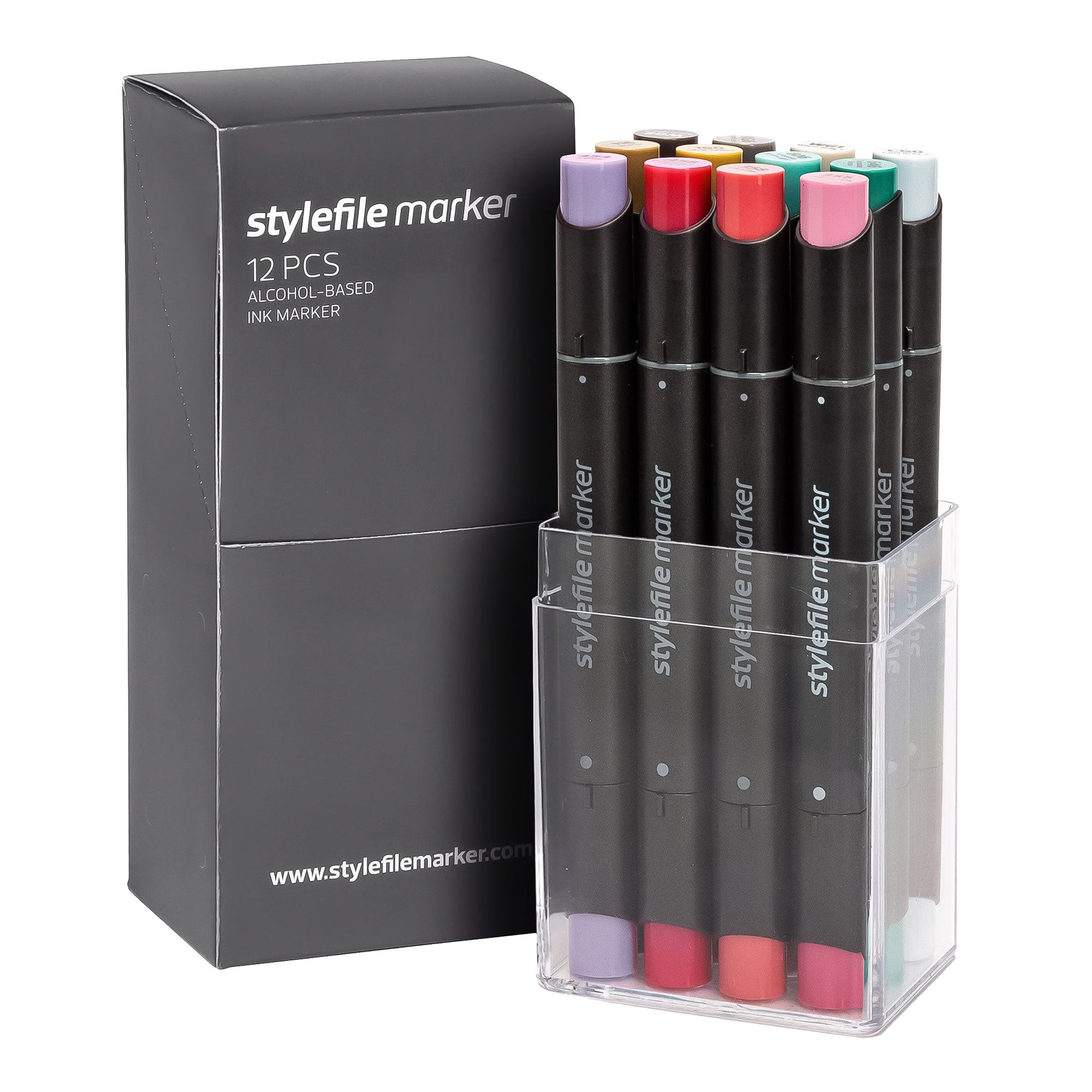 Stylefile Marker 12er Multi Set 50 Multicolored Marker SFMTI016-11082 | Overkill
