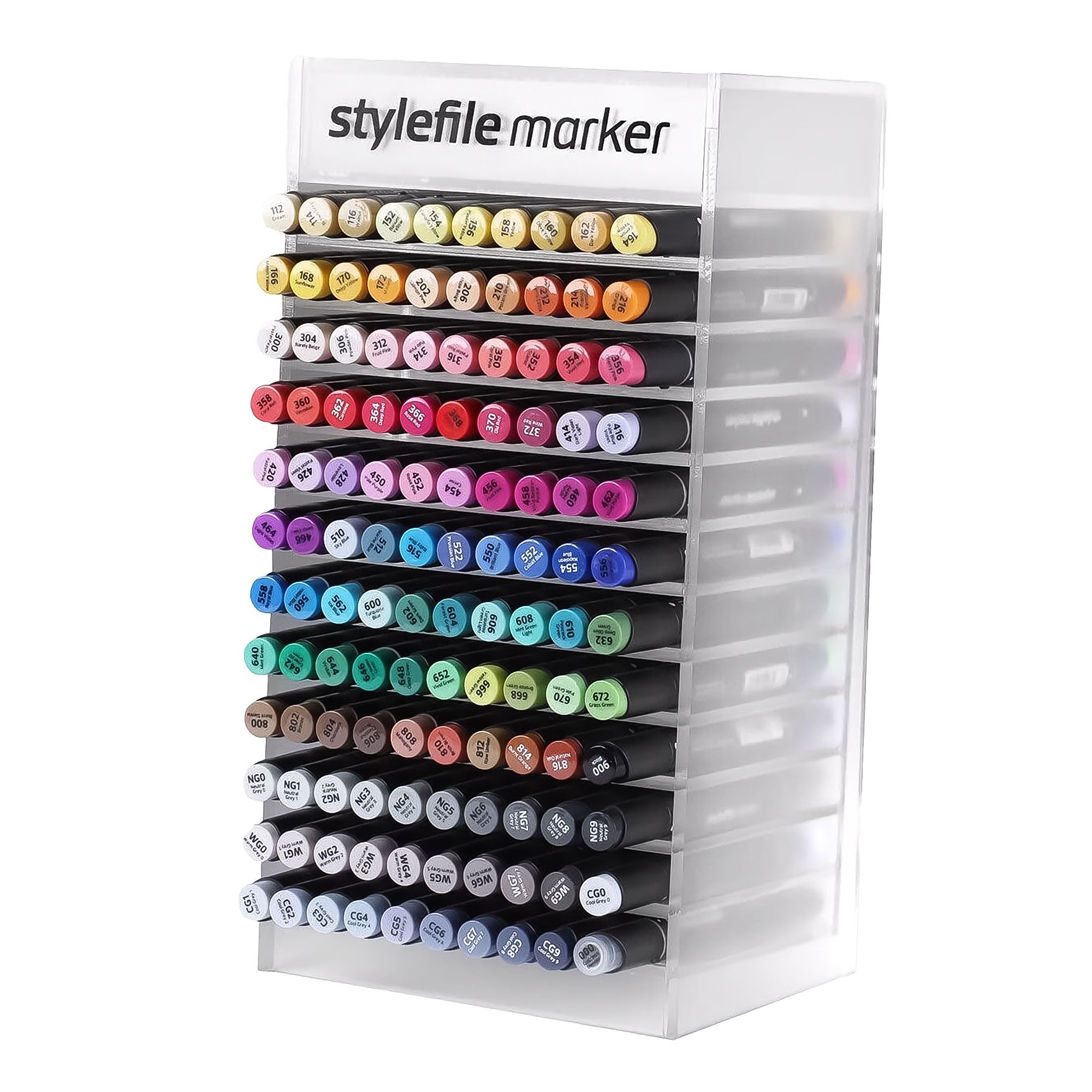 Stylefile Marker 120er Full Display Set Multicolored Marker SFMD1200 | Overkill