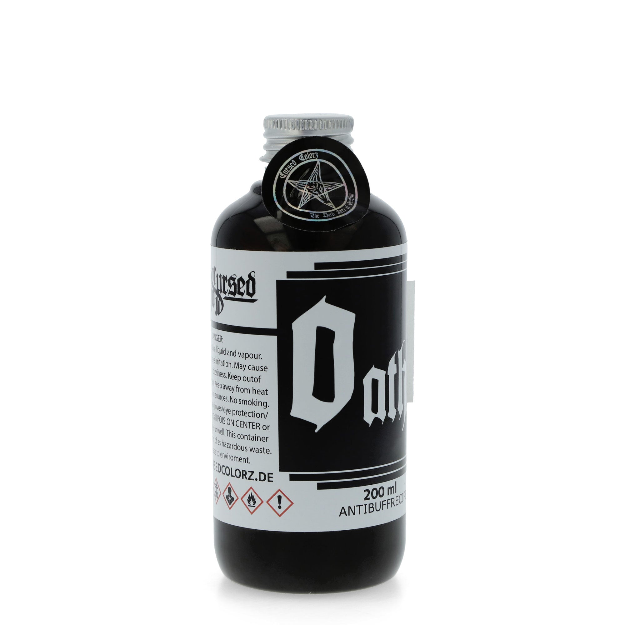 Cursed Colorz Oath Refill Ink 200 ml Oath Deep Blue Marker Close-up | Overkill