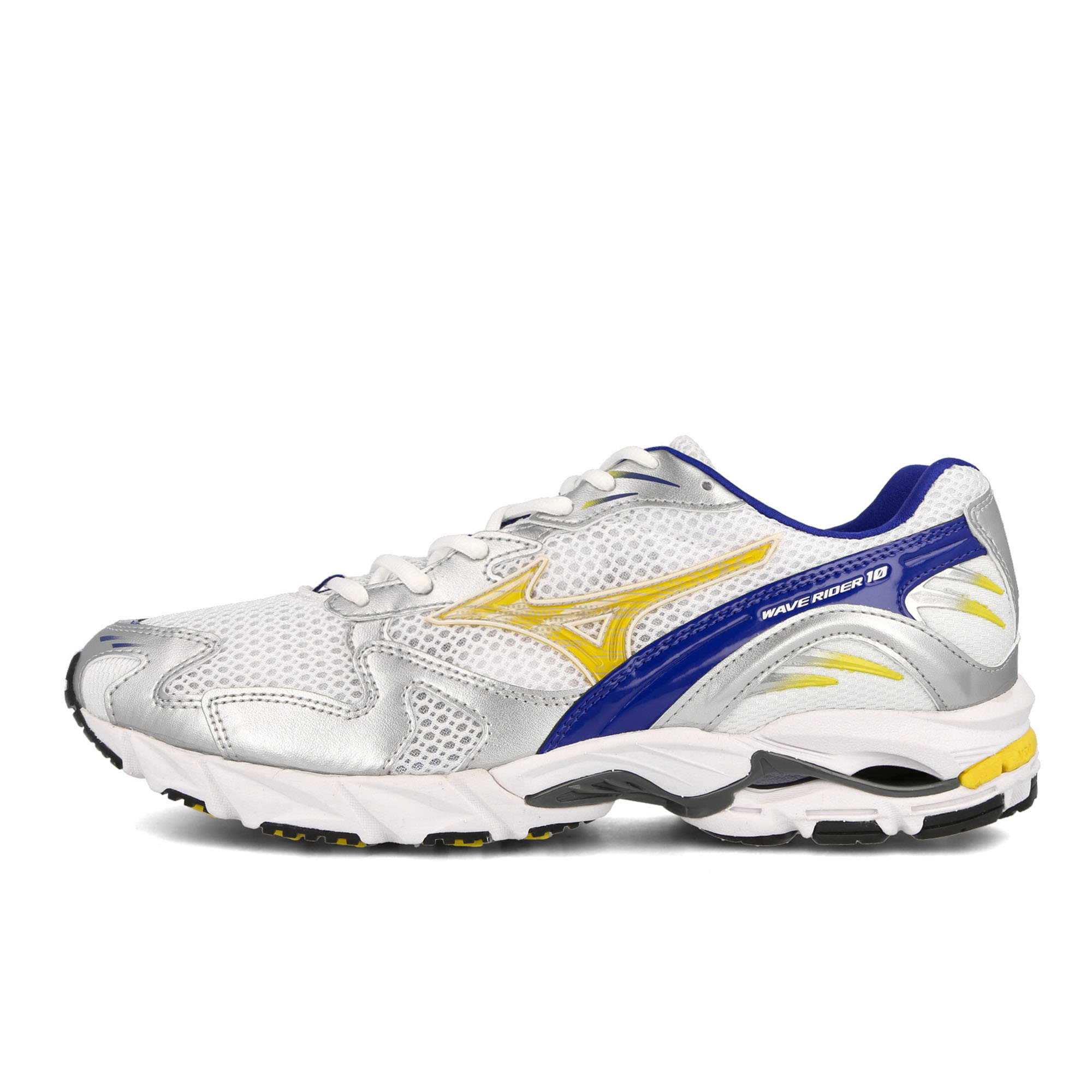 Mizuno Wave Rider 10 White / Sunstruck/ Mazarblue Low Top Sneakers D1GA210400 | Overkill