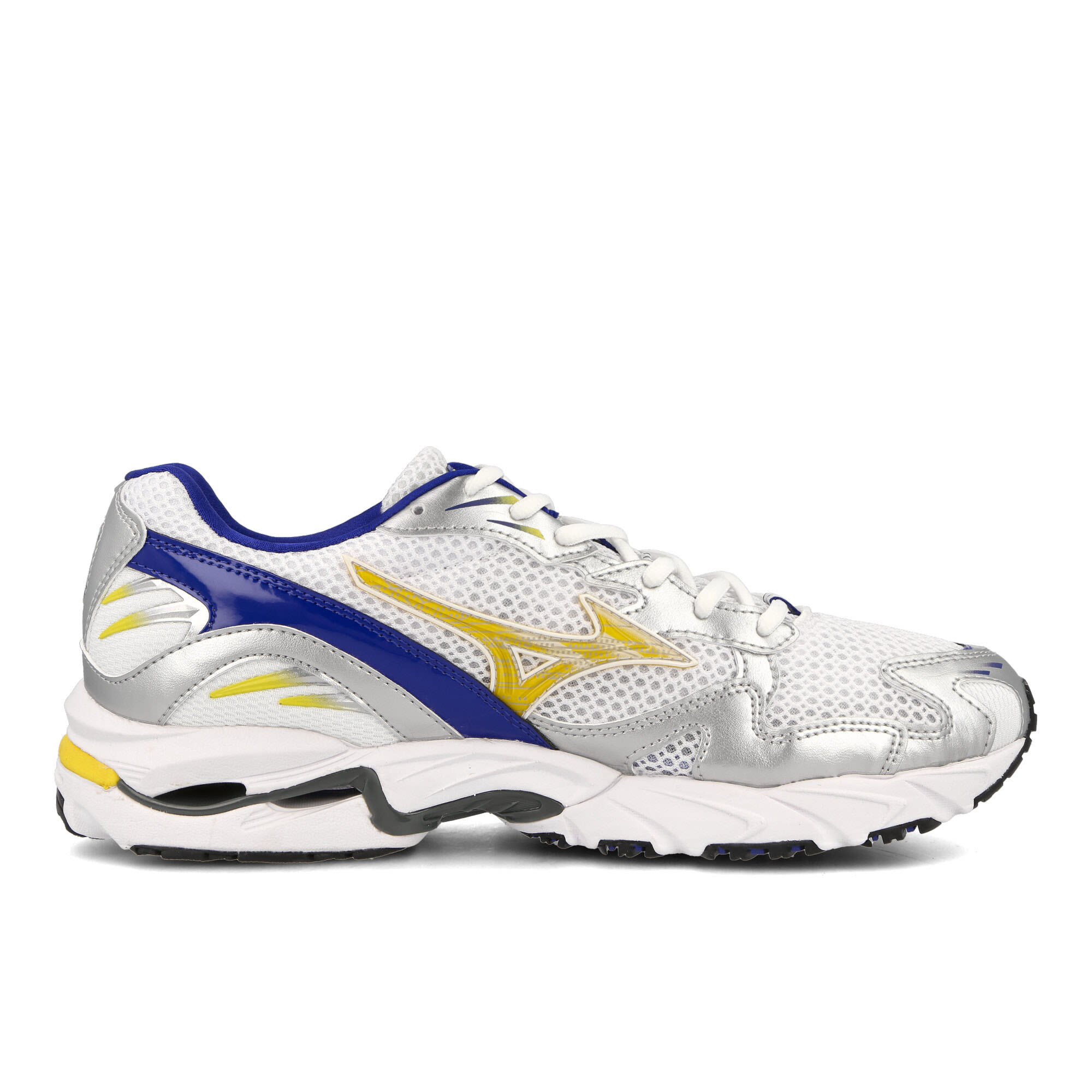 Mizuno Wave Rider 10 White / Sunstruck/ Mazarblue Low Top Sneakers Silhouette | Overkill