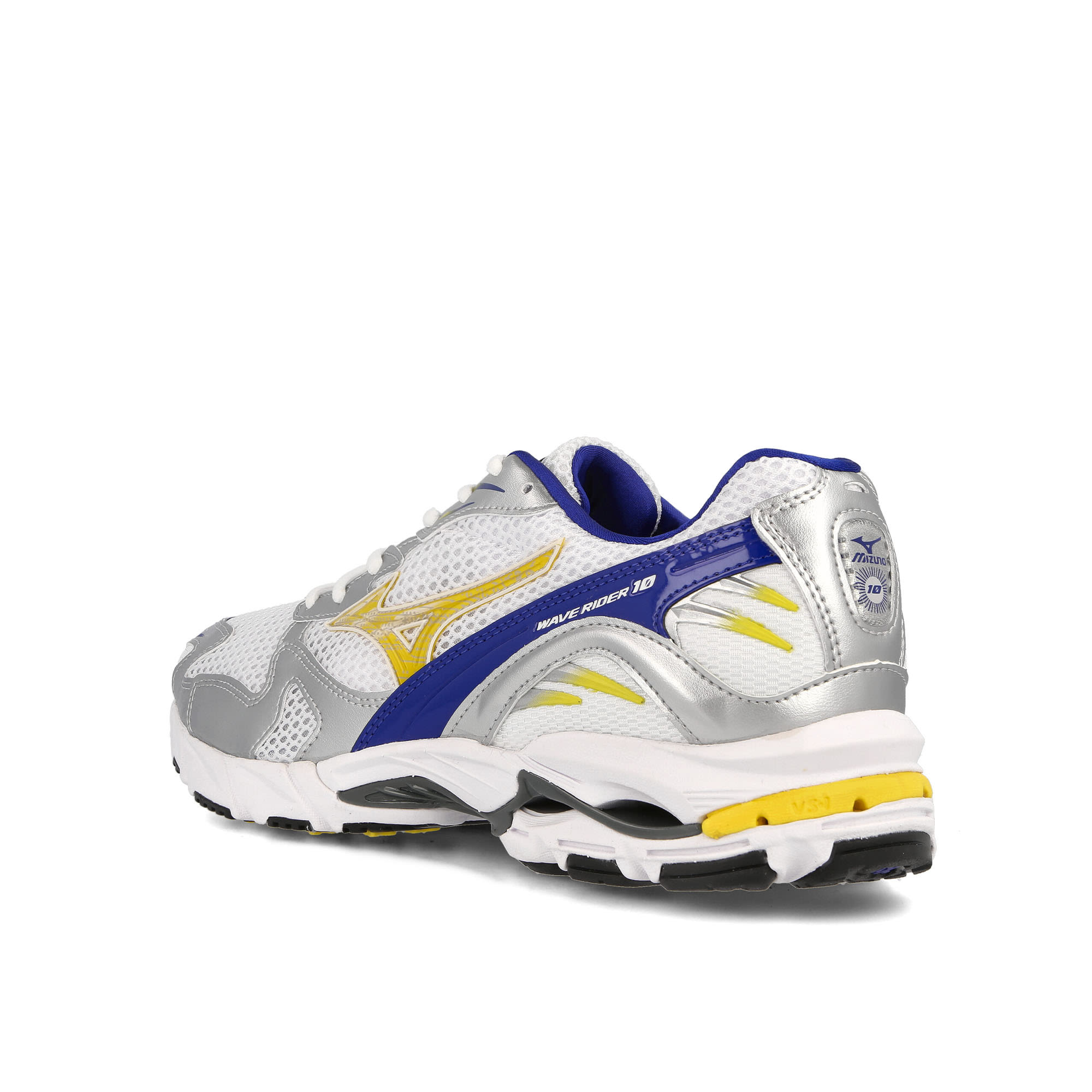Mizuno Wave Rider 10 White / Sunstruck/ Mazarblue Low Top Sneakers Material | Overkill