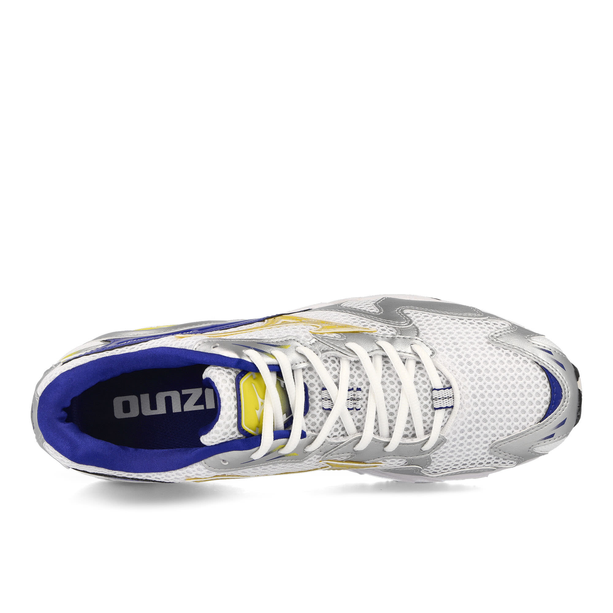 Mizuno Wave Rider 10 White / Sunstruck/ Mazarblue Low Top Sneakers Detailfoto | Overkill
