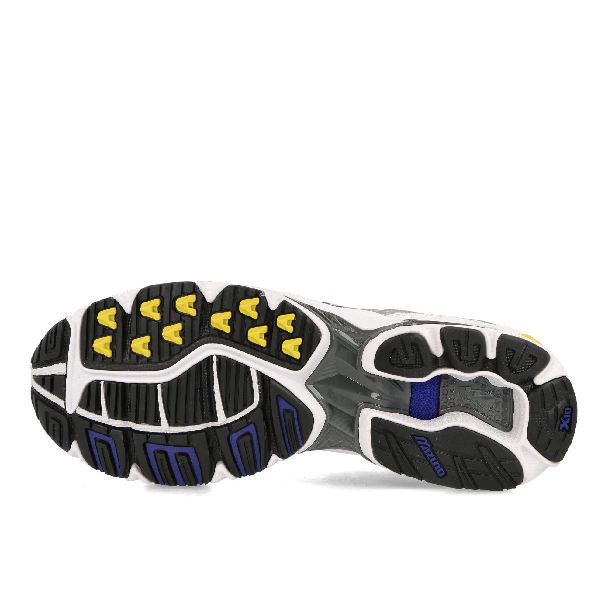 Mizuno Wave Rider 10 White / Sunstruck/ Mazarblue Low Top Sneakers Detail View 1 | Overkill