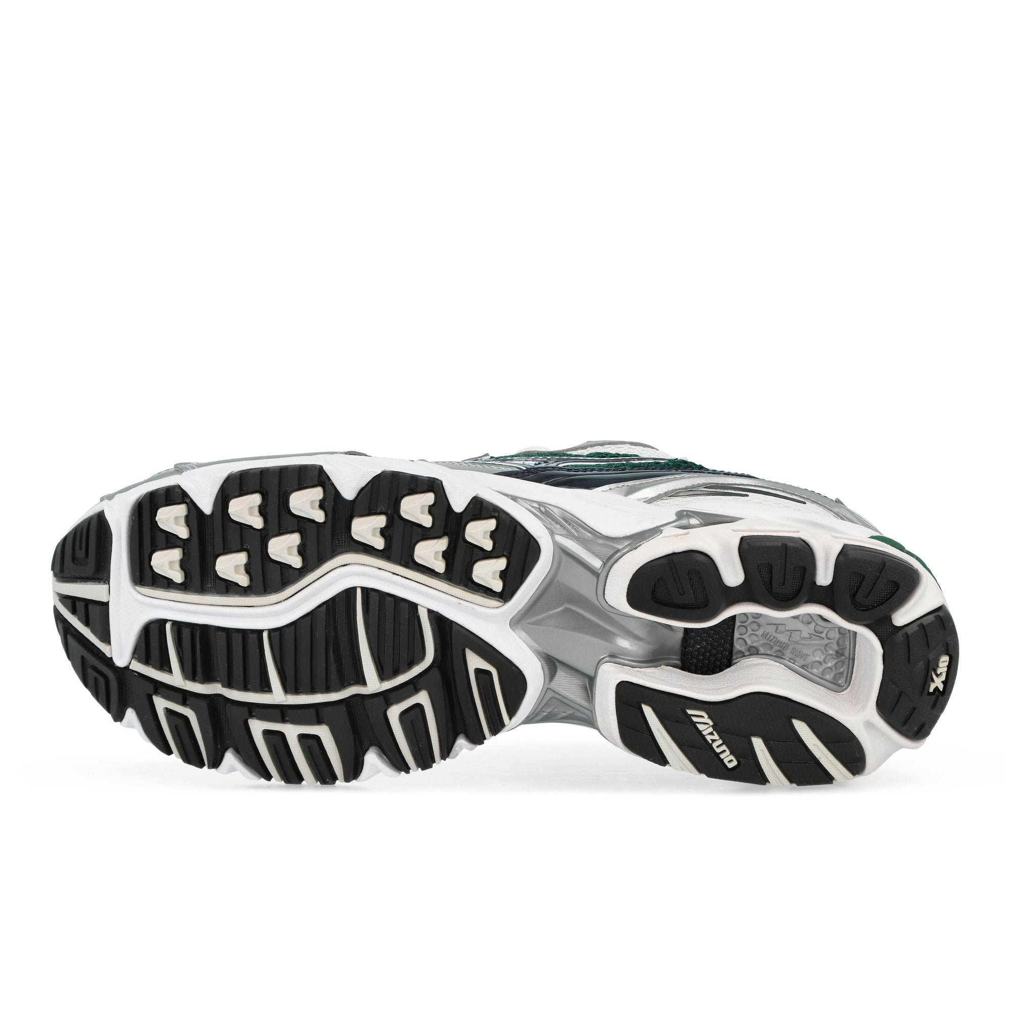 Mizuno Wave Rider 10 White / Baritone / Blue Deep Low Top Sneakers D1GA210415 Detail View 1 | Overkill