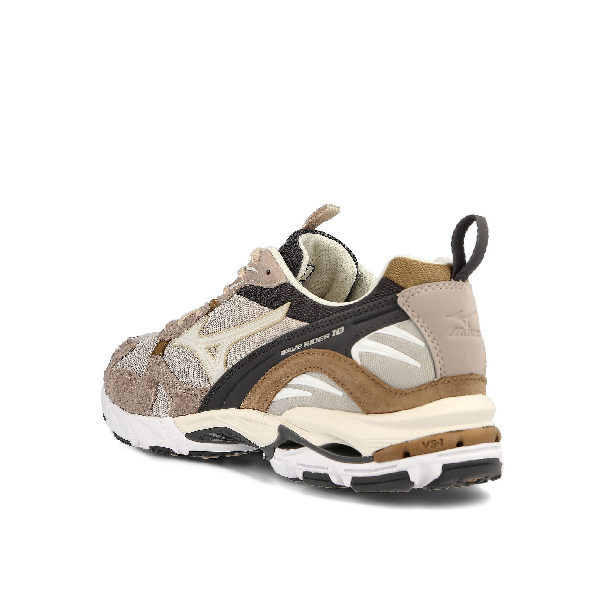 Mizuno Wave Rider 10 Silver Cloud / Snow White / Tigers Eye Low Top Sneakers Material | Overkill