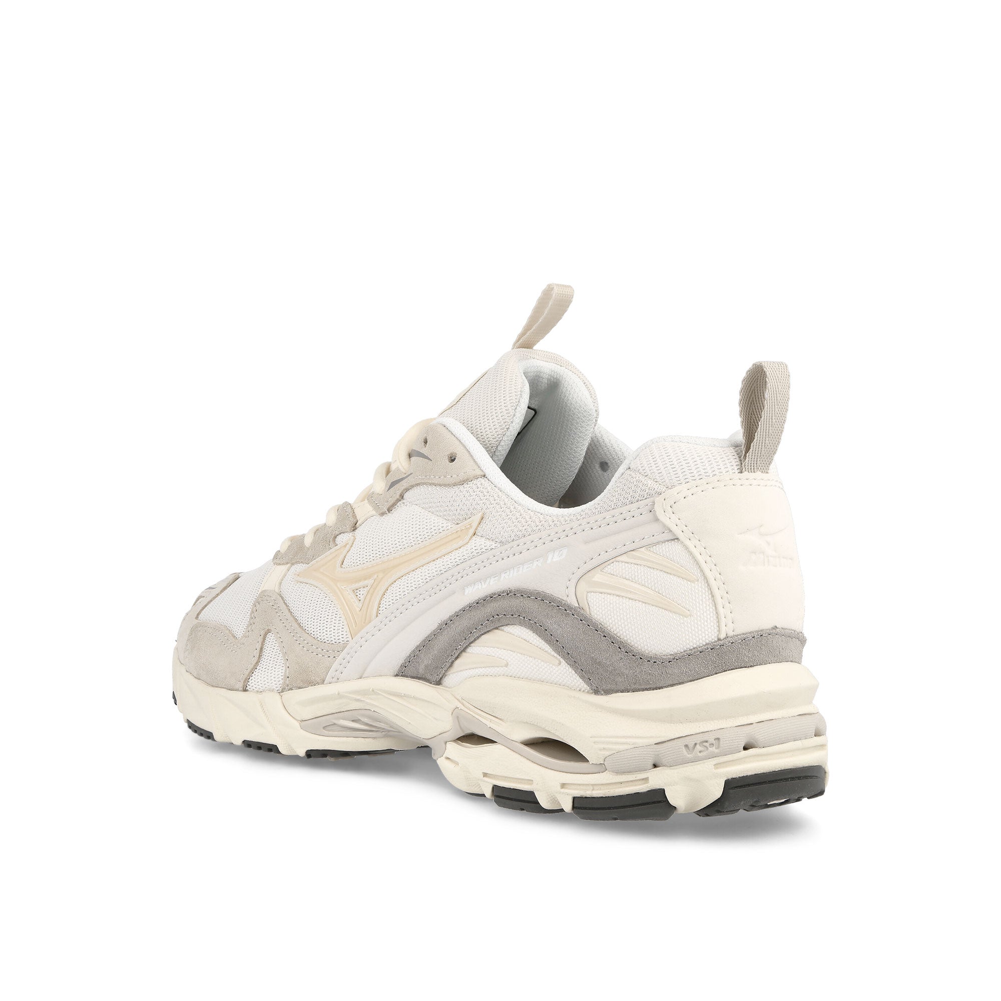 Mizuno Wave Rider 10 Snow White / Pristine / Opal Grey Low Top Sneakers Material | Overkill