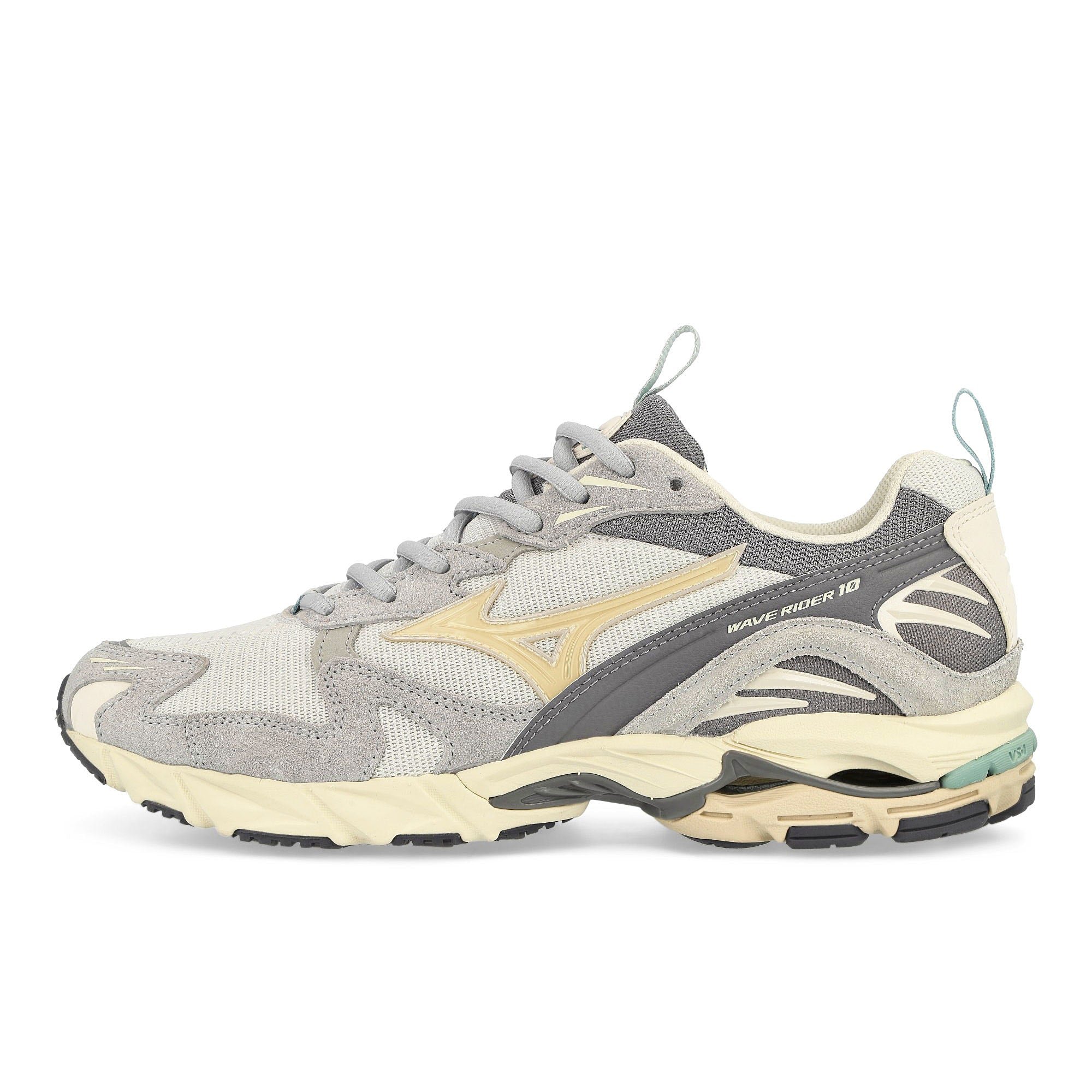 Mizuno Wave Rider 10 Arctic Ice / Pristine / Nimbus Cloud Low Top Sneakers D1GA222613 | Overkill