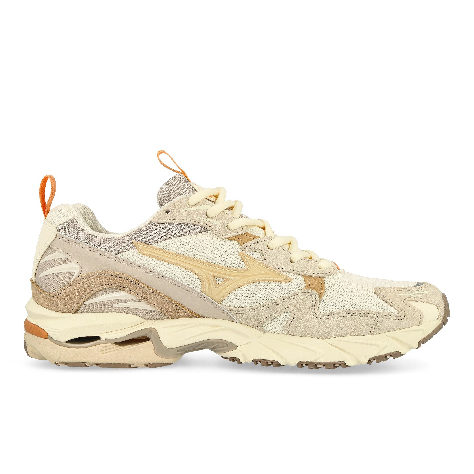 Mizuno Wave Rider 10 Summer Sand / Pristine / Pristine Low Top Sneakers Silhouette | Overkill