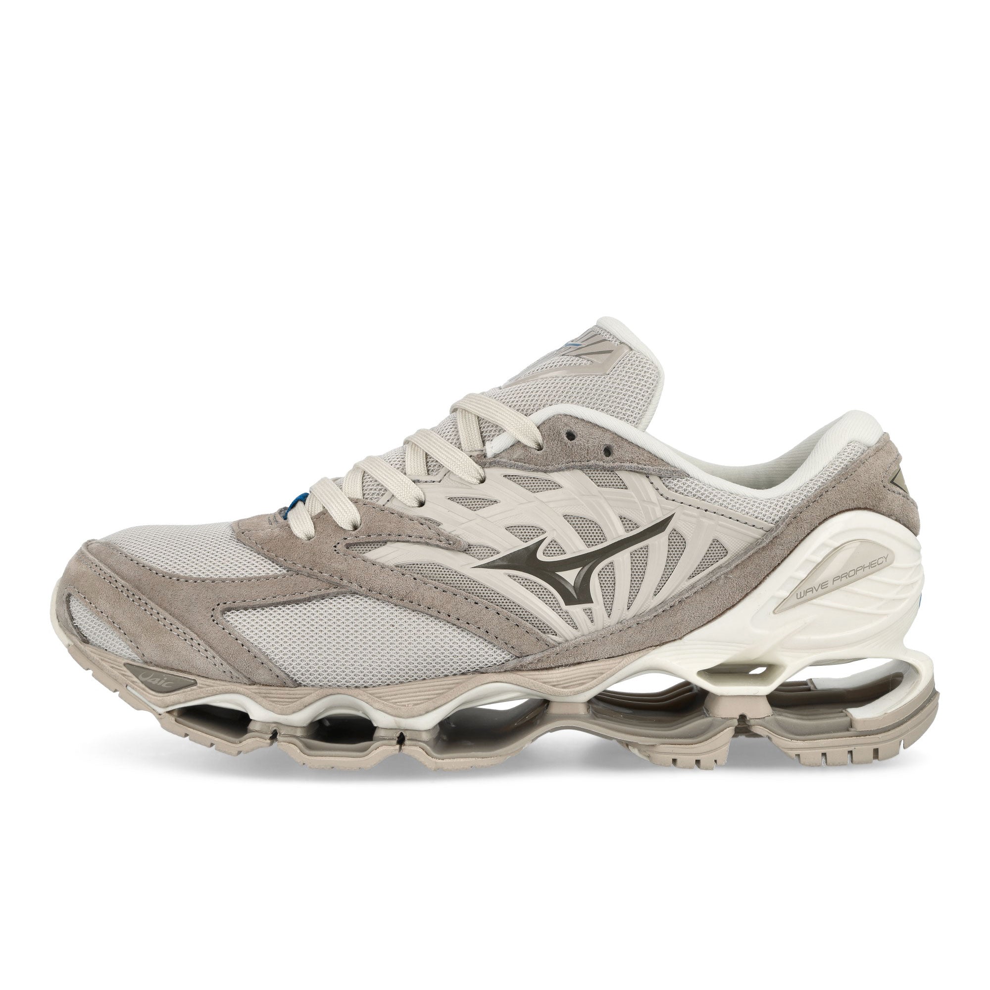 Mizuno Wave Prophecy LS Wind Chime-Fallen Rock-Silver Cloud Low Top Sneakers D1GA226201 | Overkill