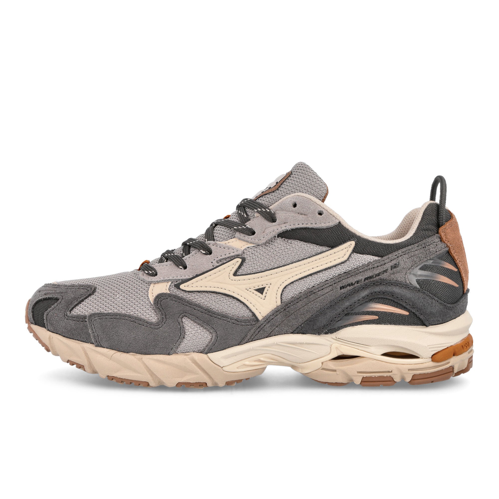 Mizuno Wave Rider 10 Opal Gray / Opal Grey / Pumpkin Spice Low Top Sneakers D1GA226601 | Overkill