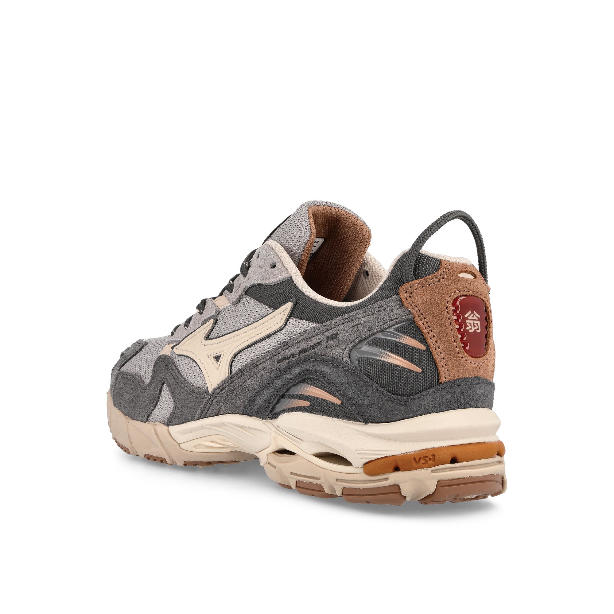 Mizuno Wave Rider 10 Opal Gray / Opal Grey / Pumpkin Spice Low Top Sneakers Material | Overkill
