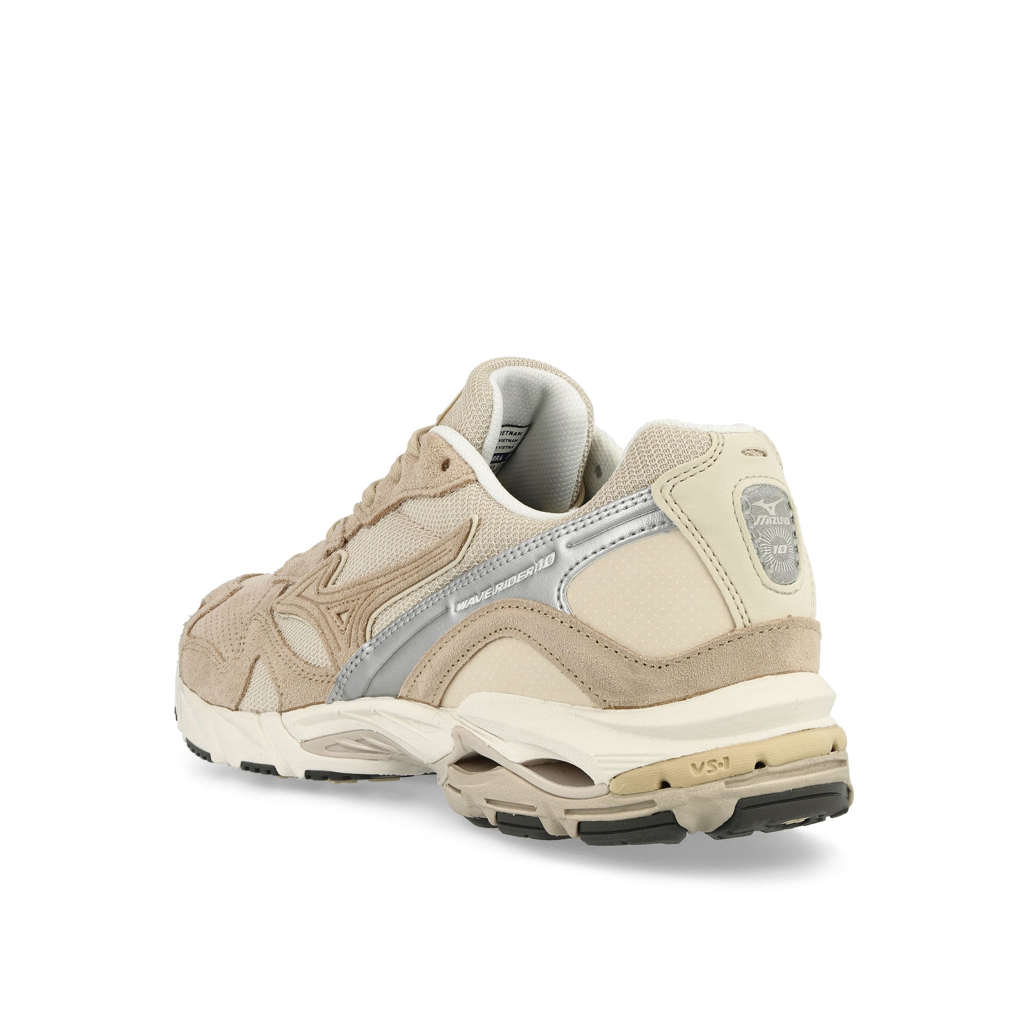 Mizuno Wave Rider 10 Mojave Desert-Summer Sand-Snow White Low Top Sneakers Material | Overkill