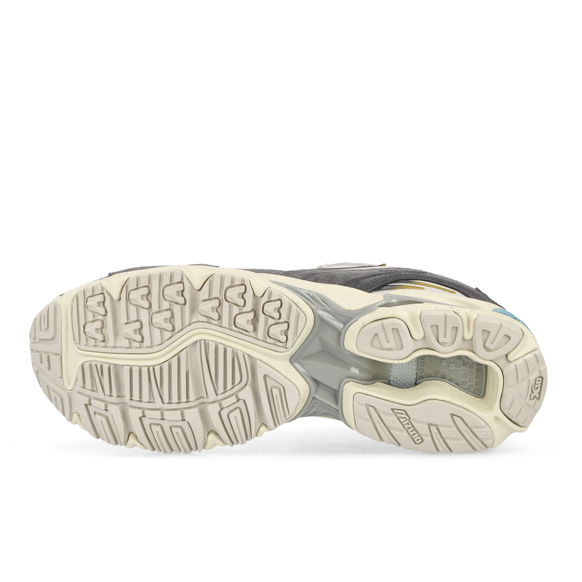 Mizuno Wave Rider 10 Nimbus Cloud / Black Oyster / Quiet Shade Low Top Sneakers Detail View 1 | Overkill