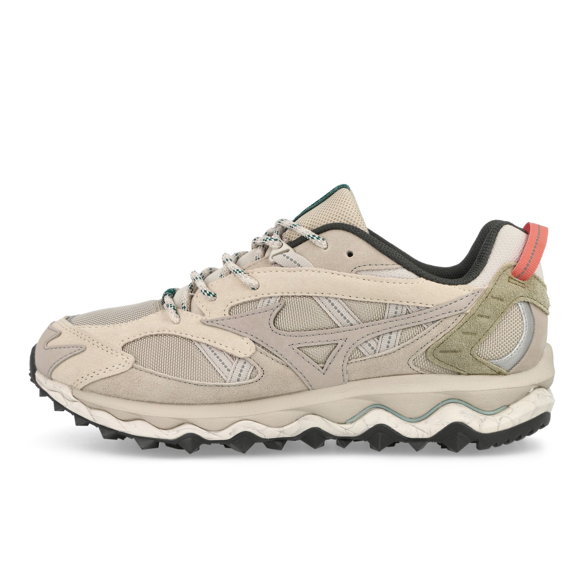 Mizuno Wave Mujin TL Silver Cloud-White Sand-Cedar Low Top Sneakers D1GA236401 | Overkill