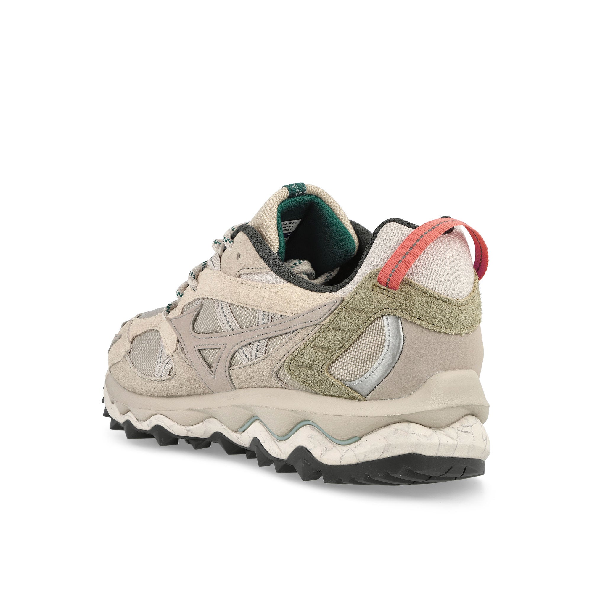 Mizuno Wave Mujin TL Silver Cloud-White Sand-Cedar Low Top Sneakers Material | Overkill