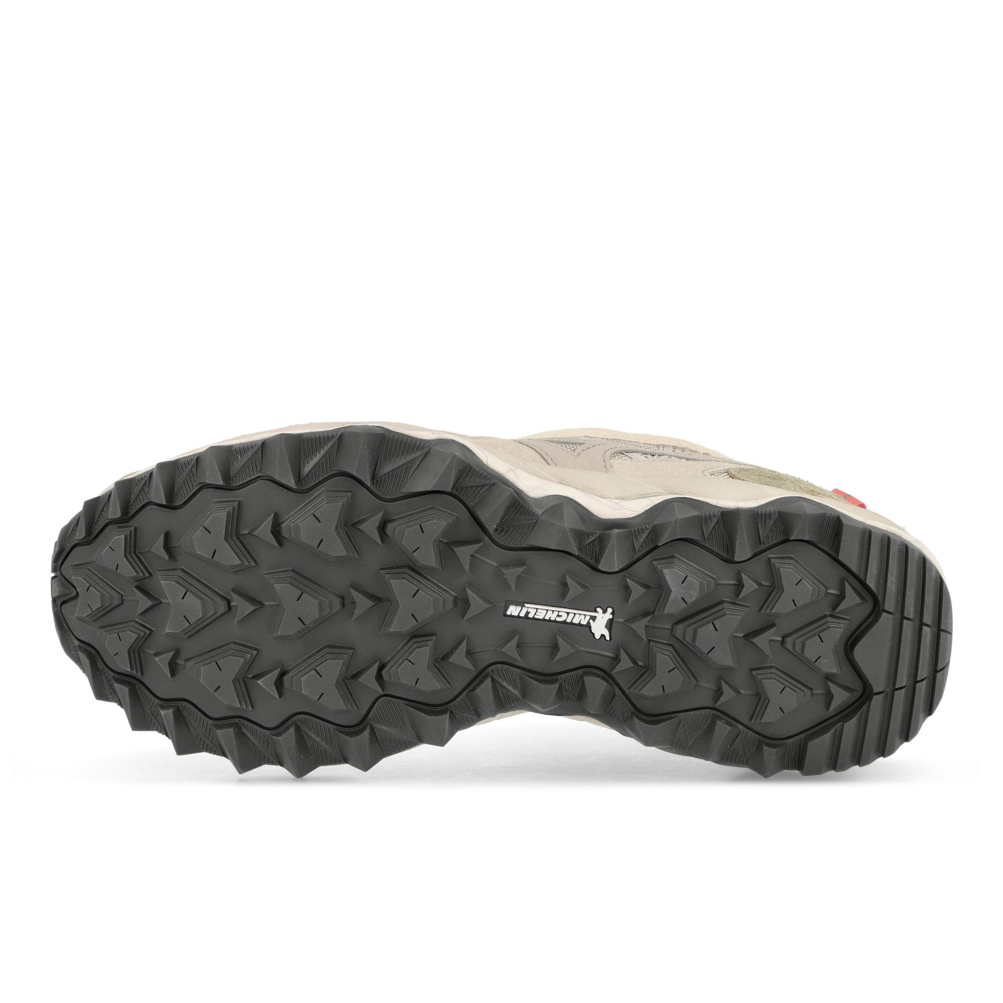 Mizuno Wave Mujin TL Silver Cloud-White Sand-Cedar Low Top Sneakers Detail View 1 | Overkill